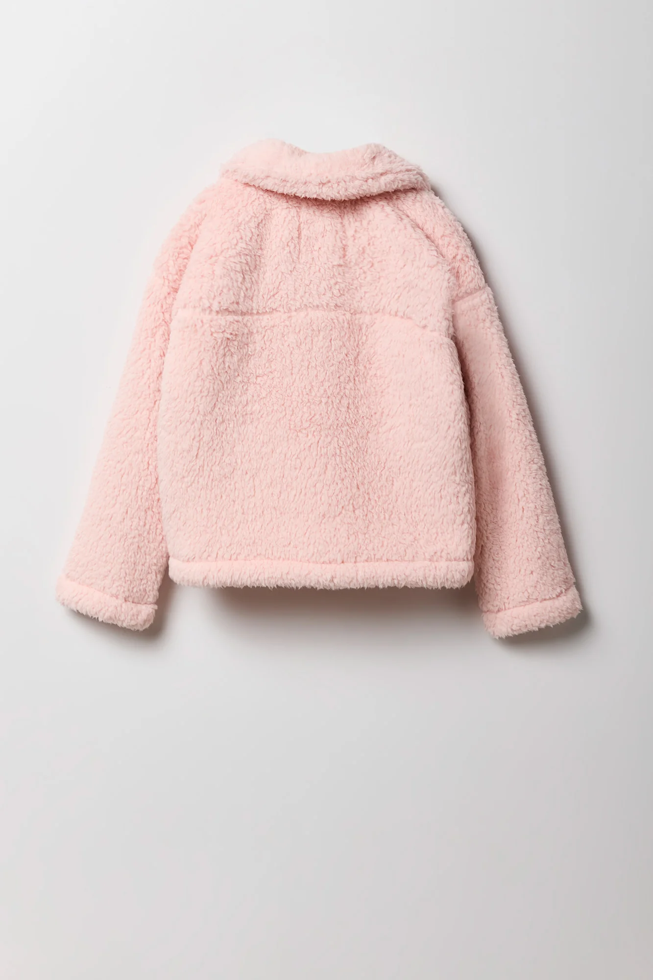 Girls Sherpa Teddy Jacket - Image 8