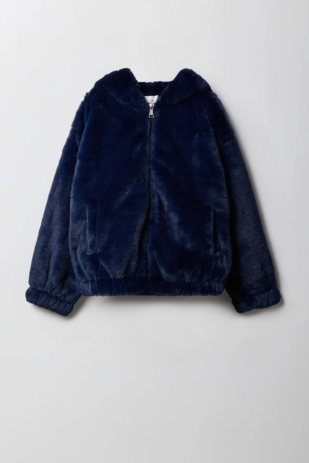 Girls Faux Fur Bomber Jacket