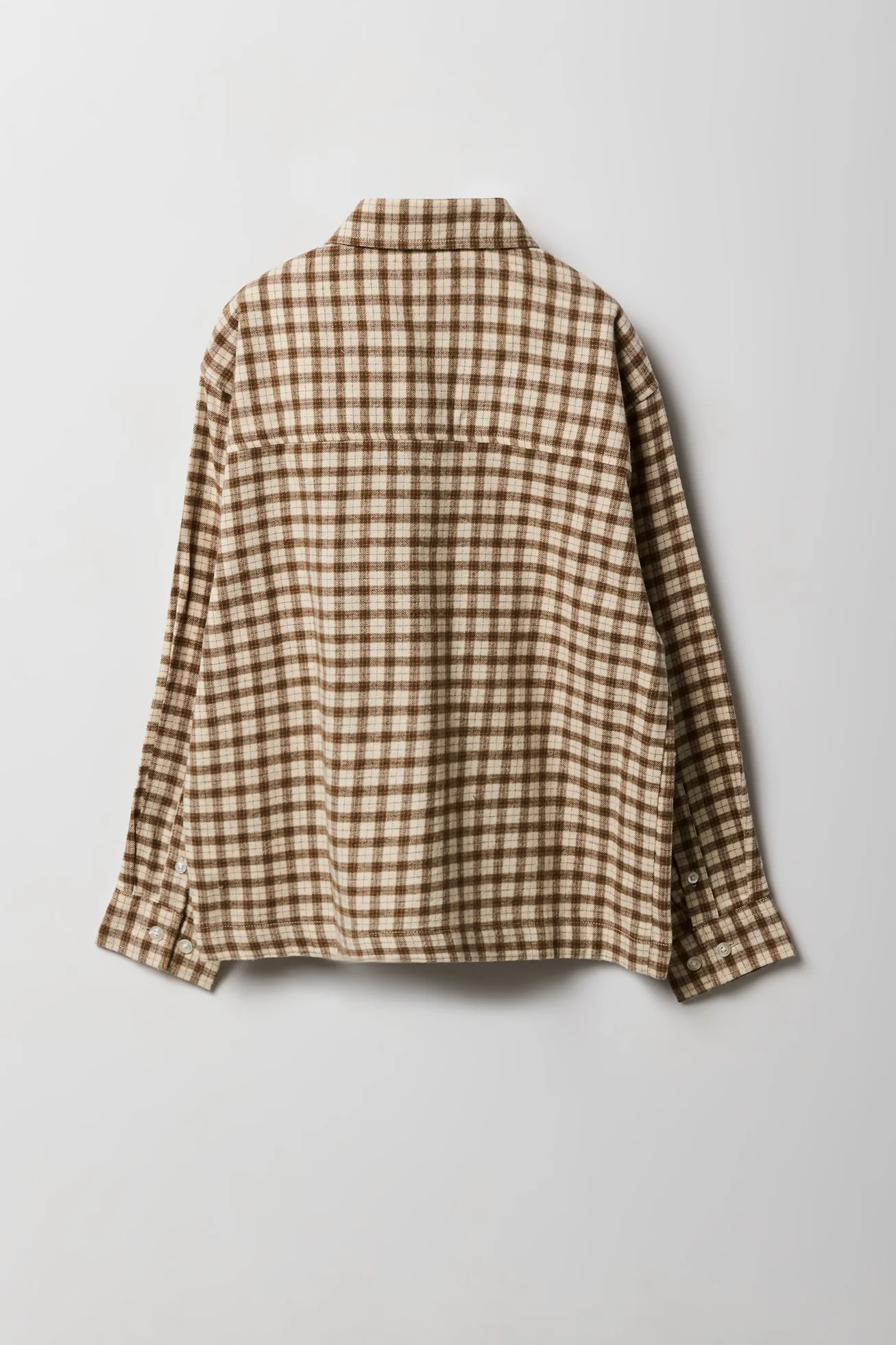 Boys Boxy Flannel Button-Up Top - Image 2