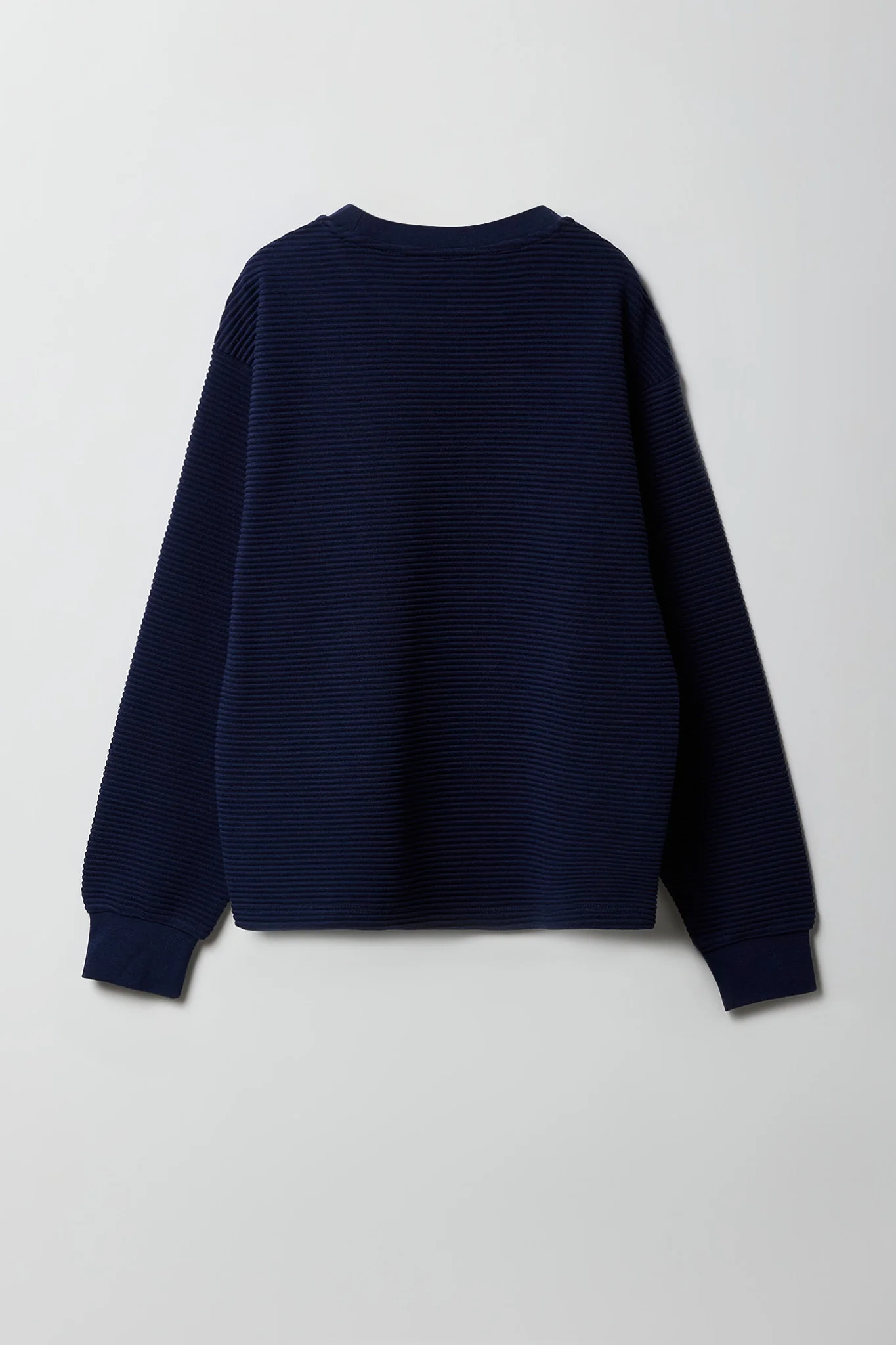 Boys Ribbed Knit Long Sleeve Top - Image 2