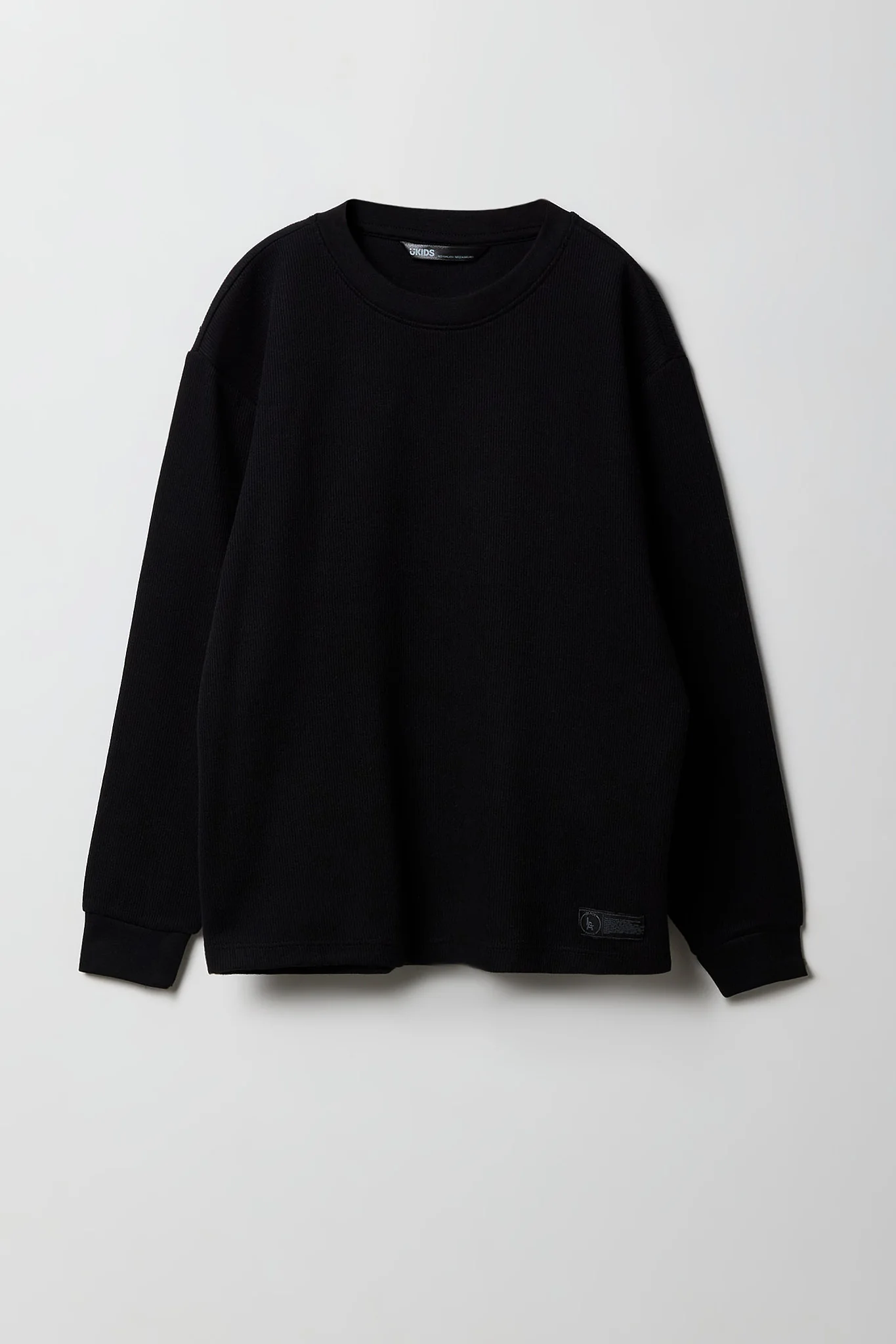 Boys Ribbed Knit Long Sleeve Top - Image 5