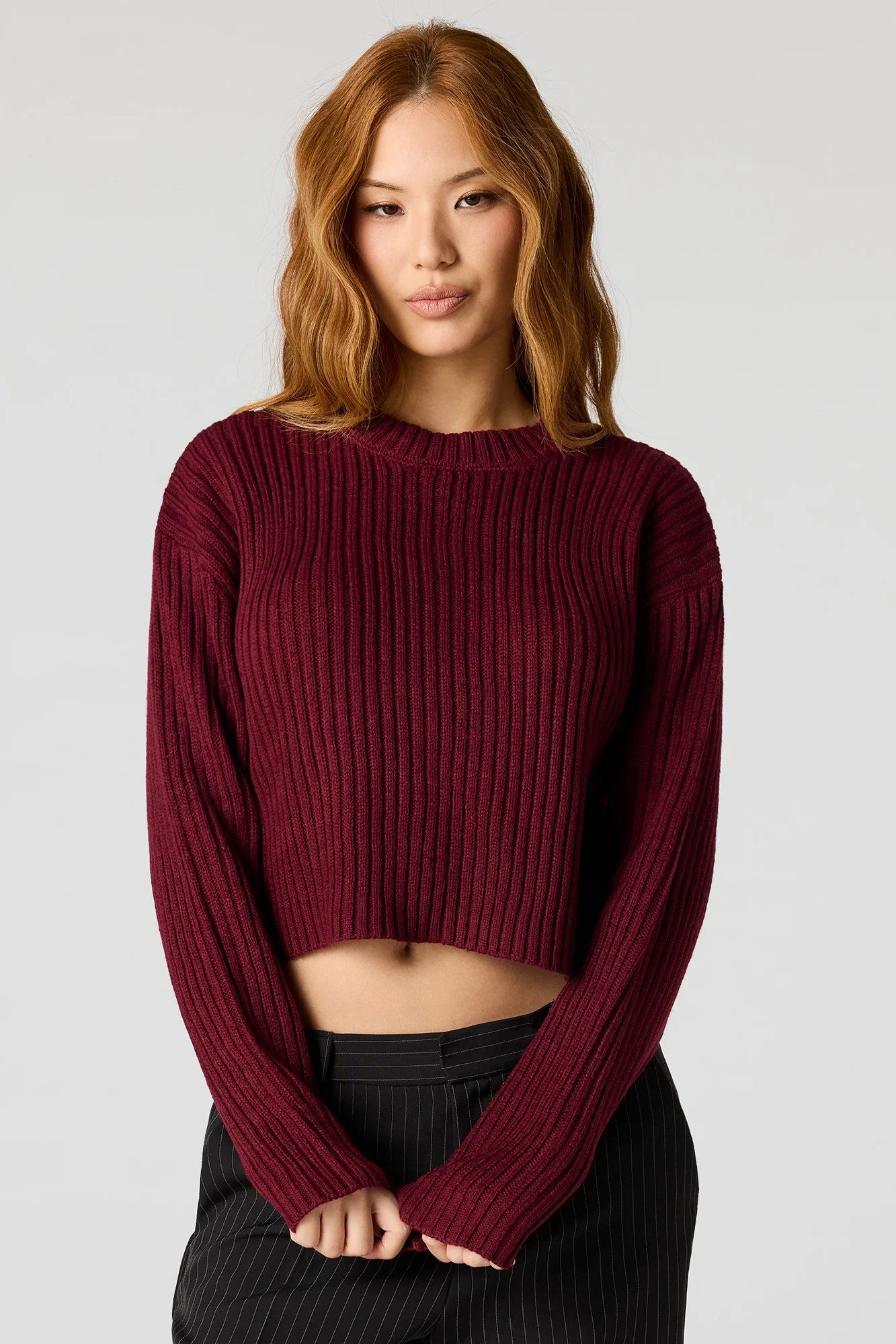 Ribbed Knit Sweater - Image 10