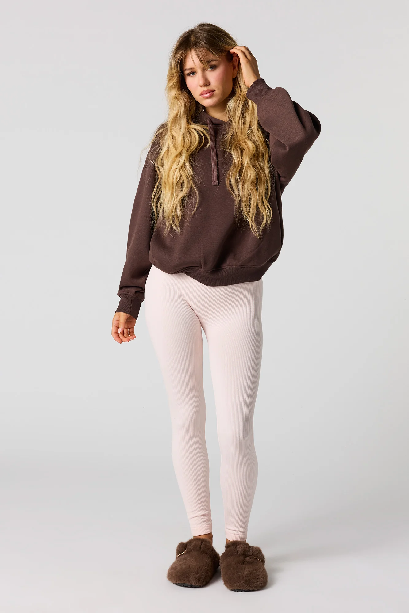 High Rise Seamless Ribbed Legging - Image 19
