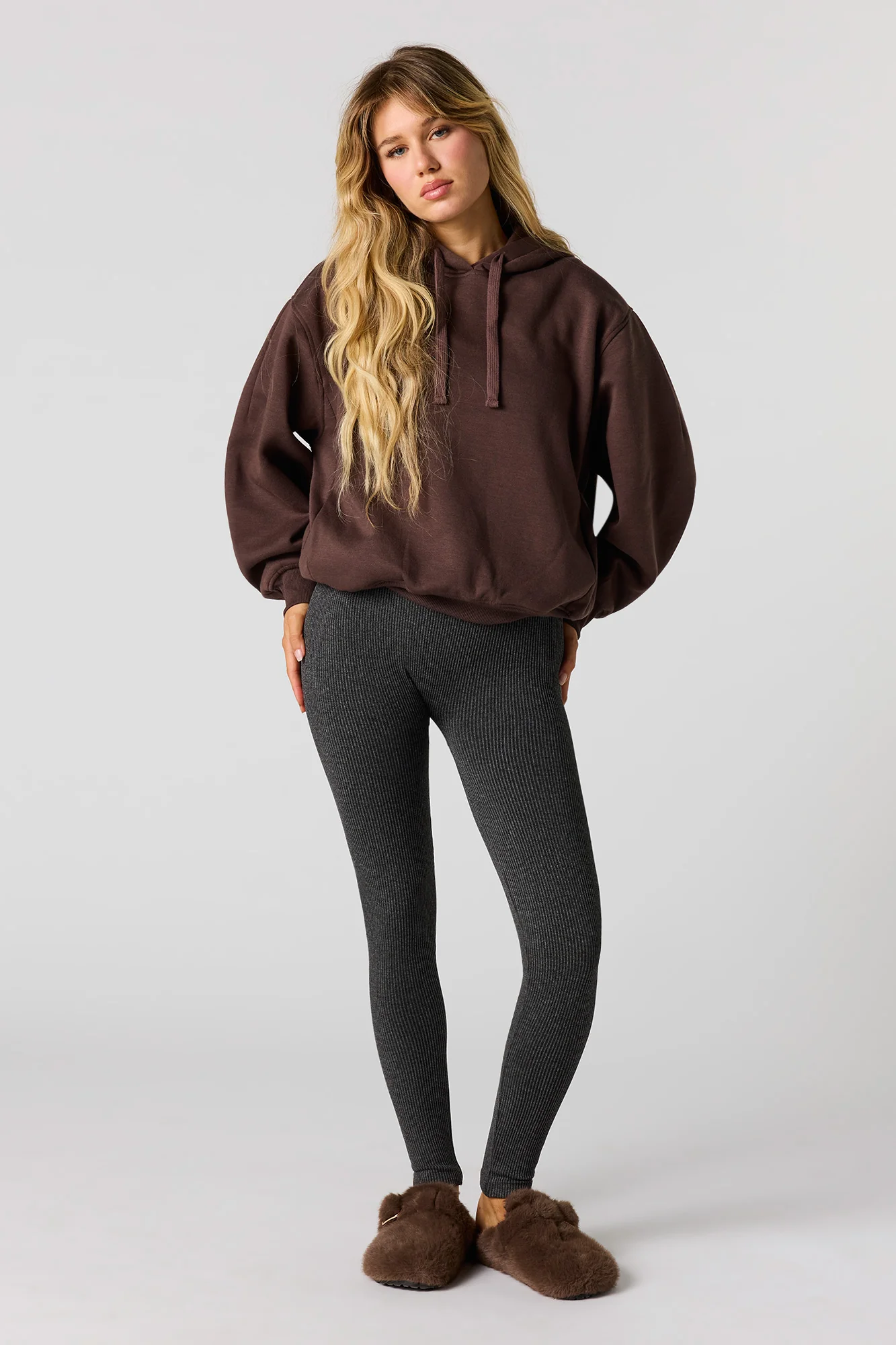 High Rise Seamless Ribbed Legging - Image 7