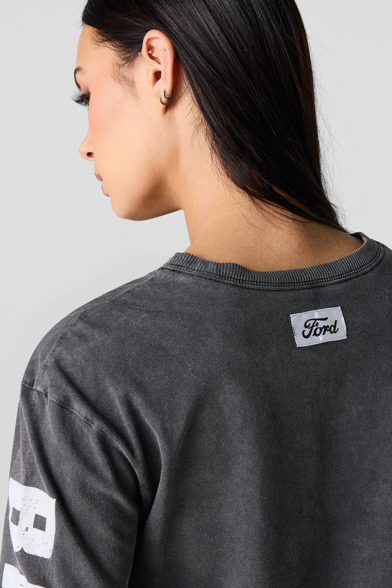 Ford Bronco Washed Long Sleeve Fleece Top - Image 4