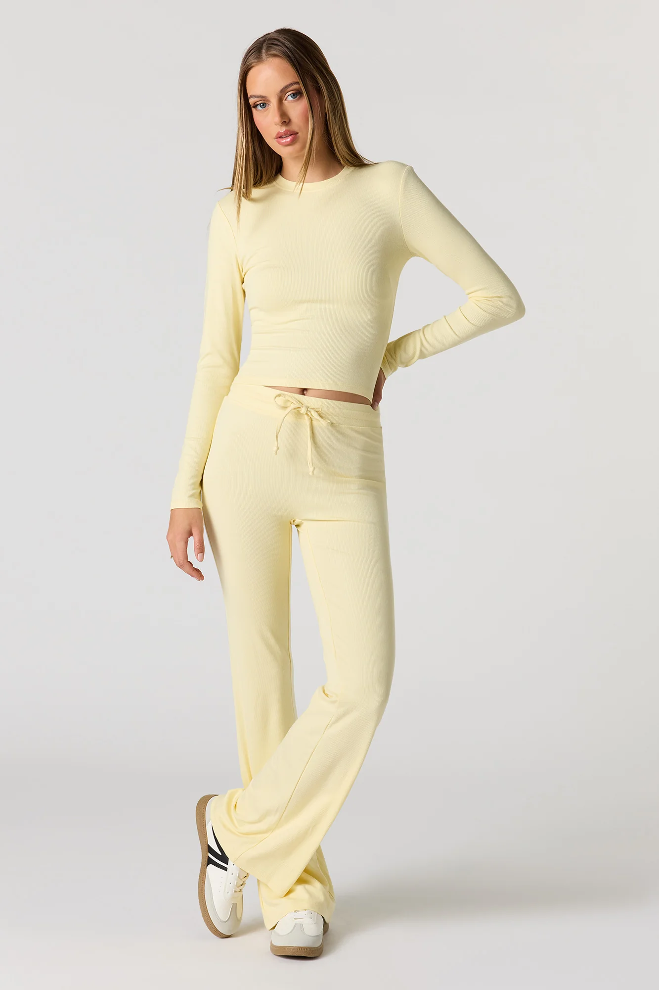 Ribbed Flare Pant - Image 7