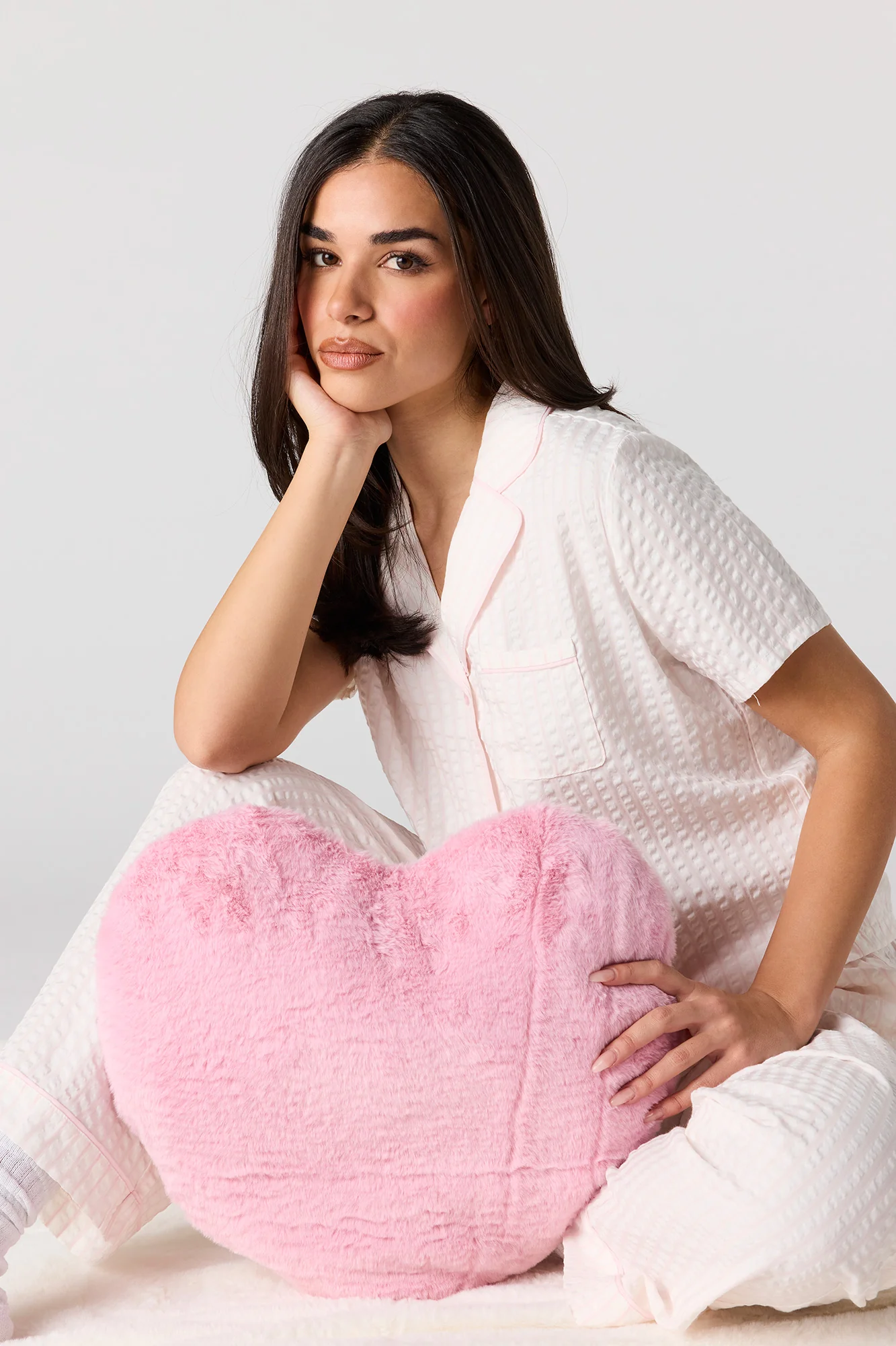 Plush Heart Pillow