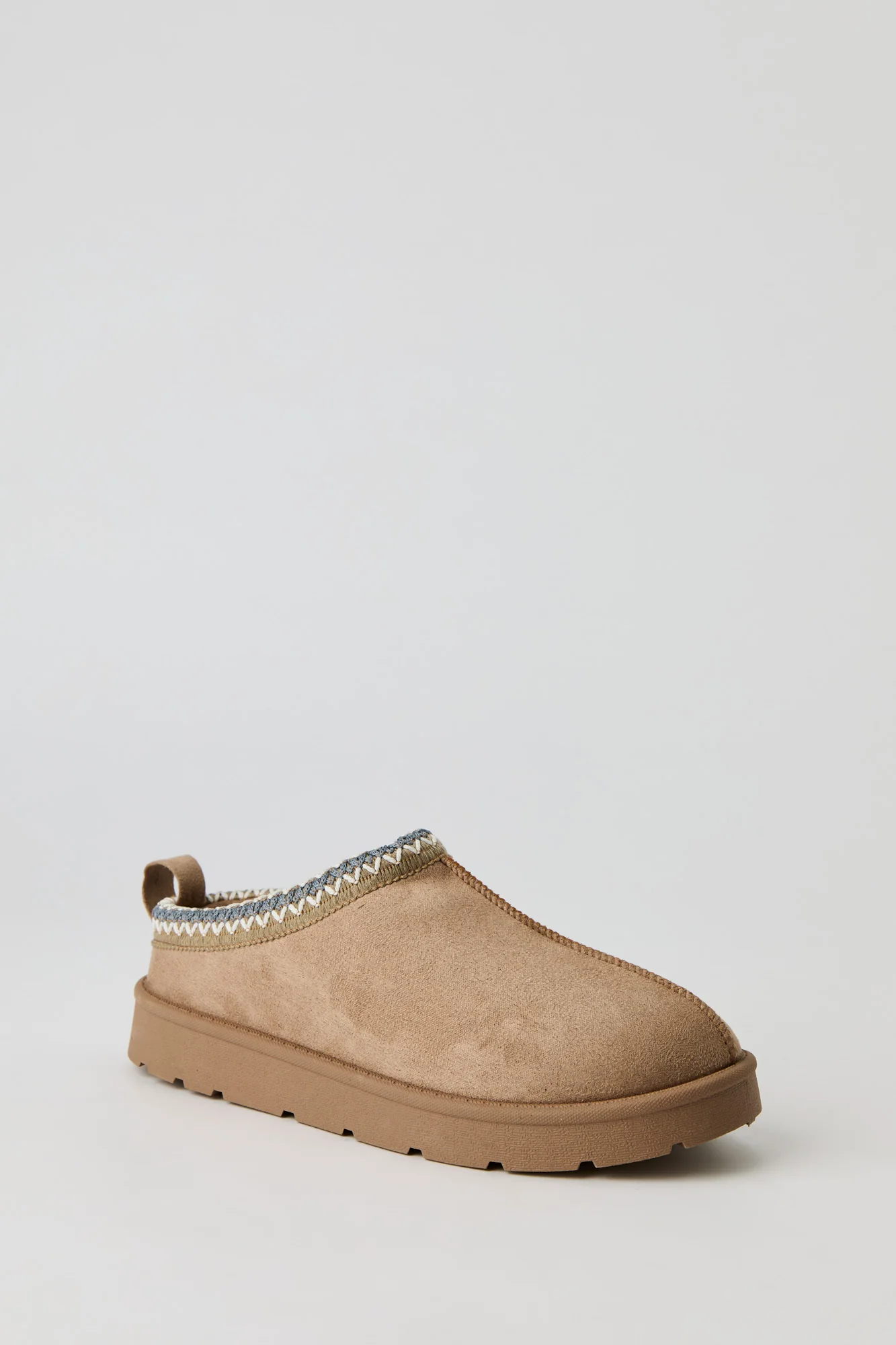 Faux Suede Embroidered Booties - Image 19