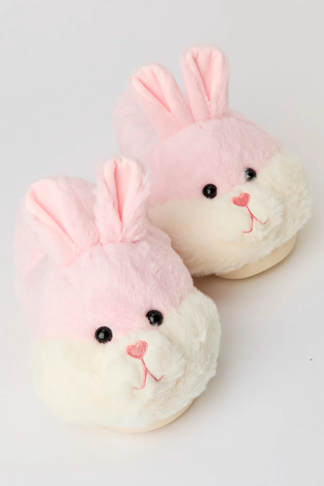 3D Bunny Faux Fur Slippers