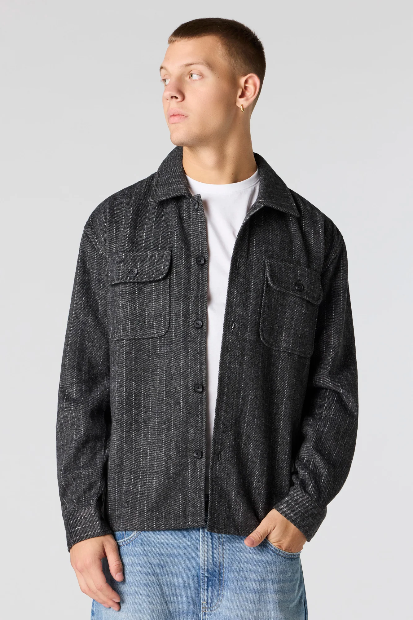 Collared Shacket