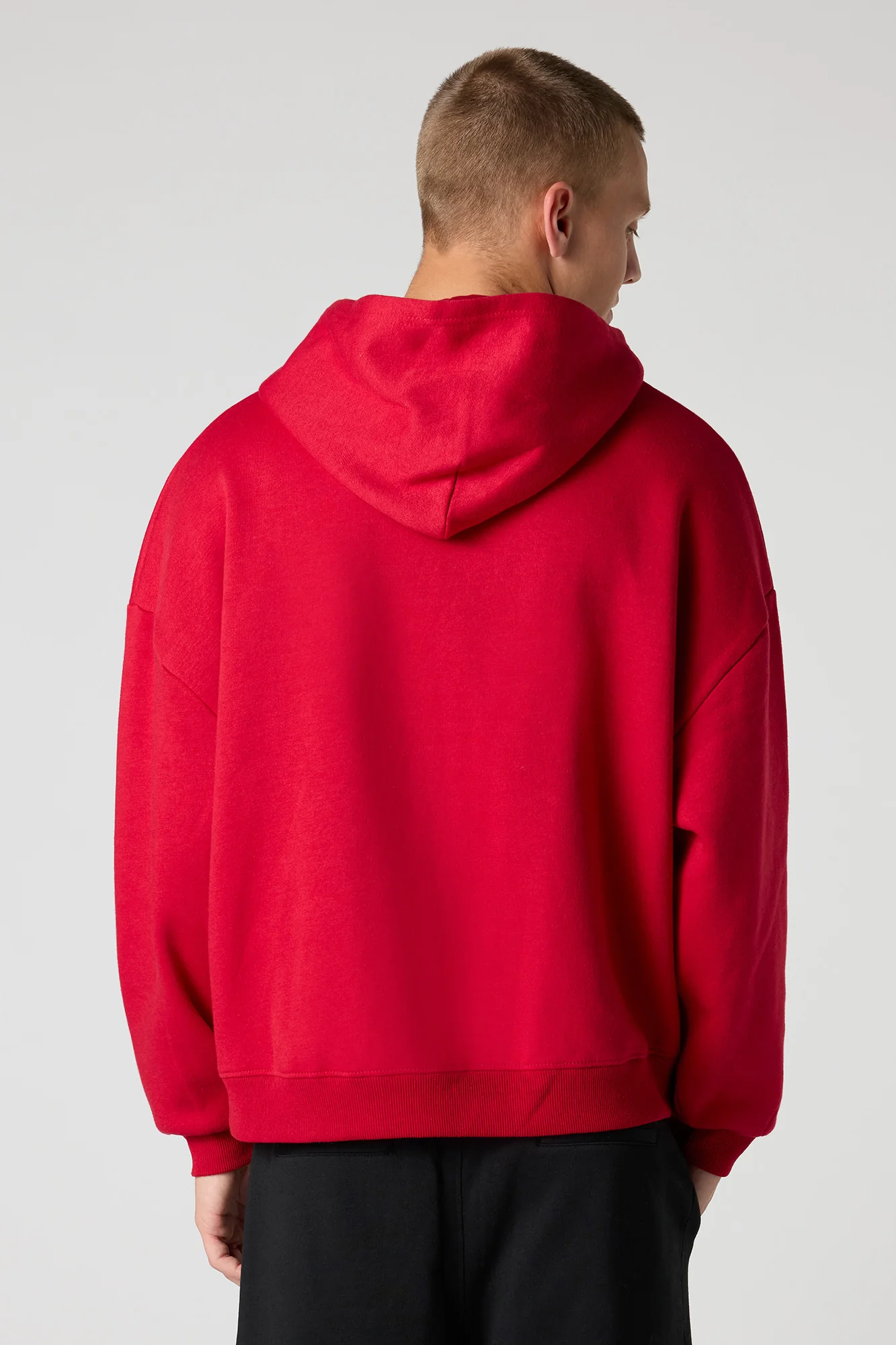 Official Embossed Boxy Fleece Hoodie - Image 10