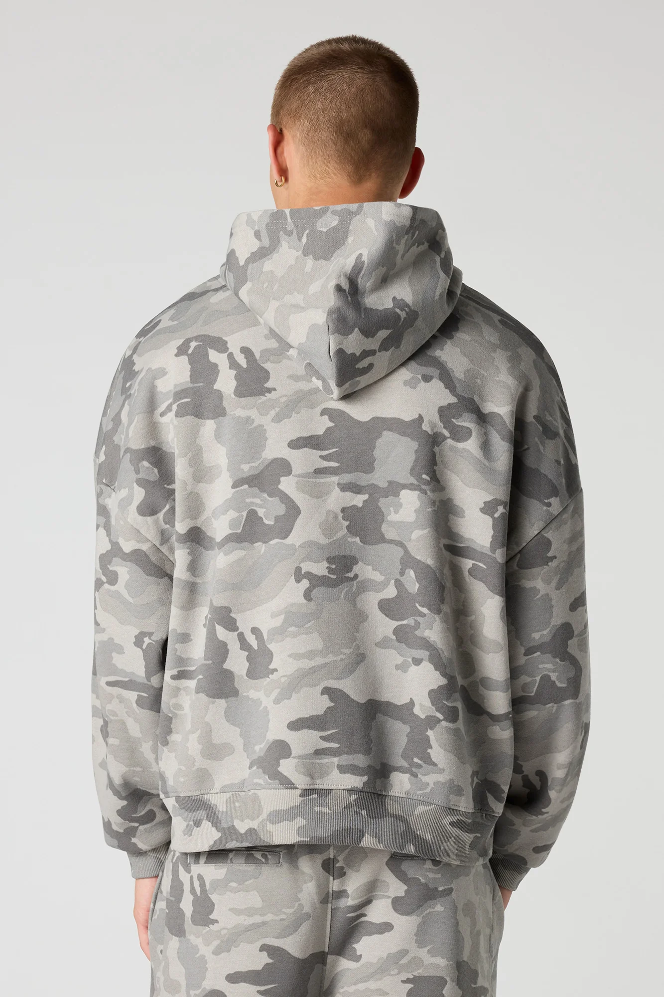 Official Embossed Boxy Fleece Hoodie - Image 5