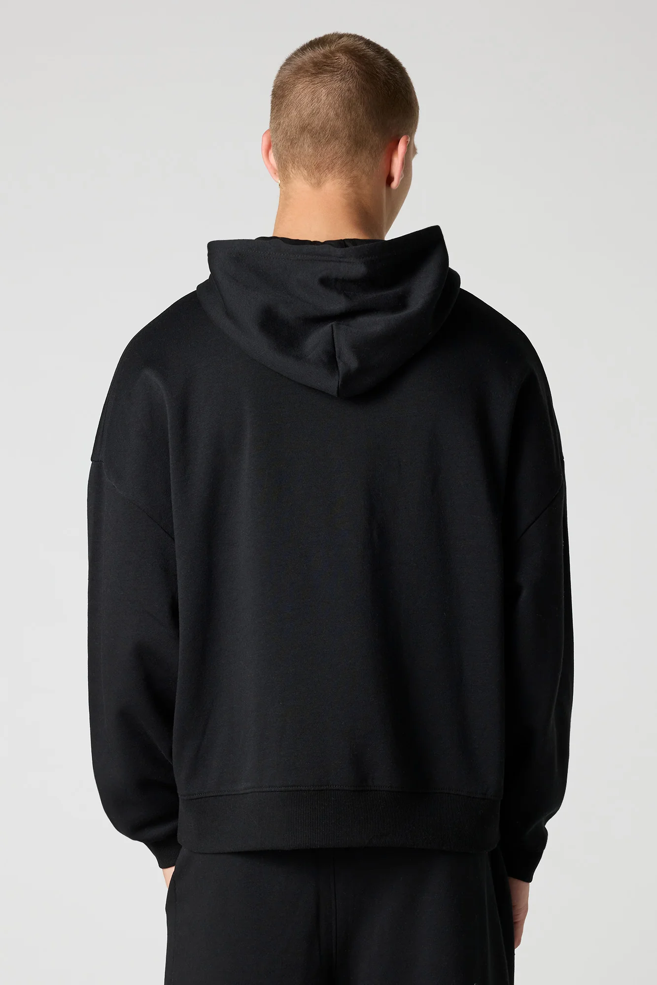 Official Embossed Boxy Fleece Hoodie - Image 7