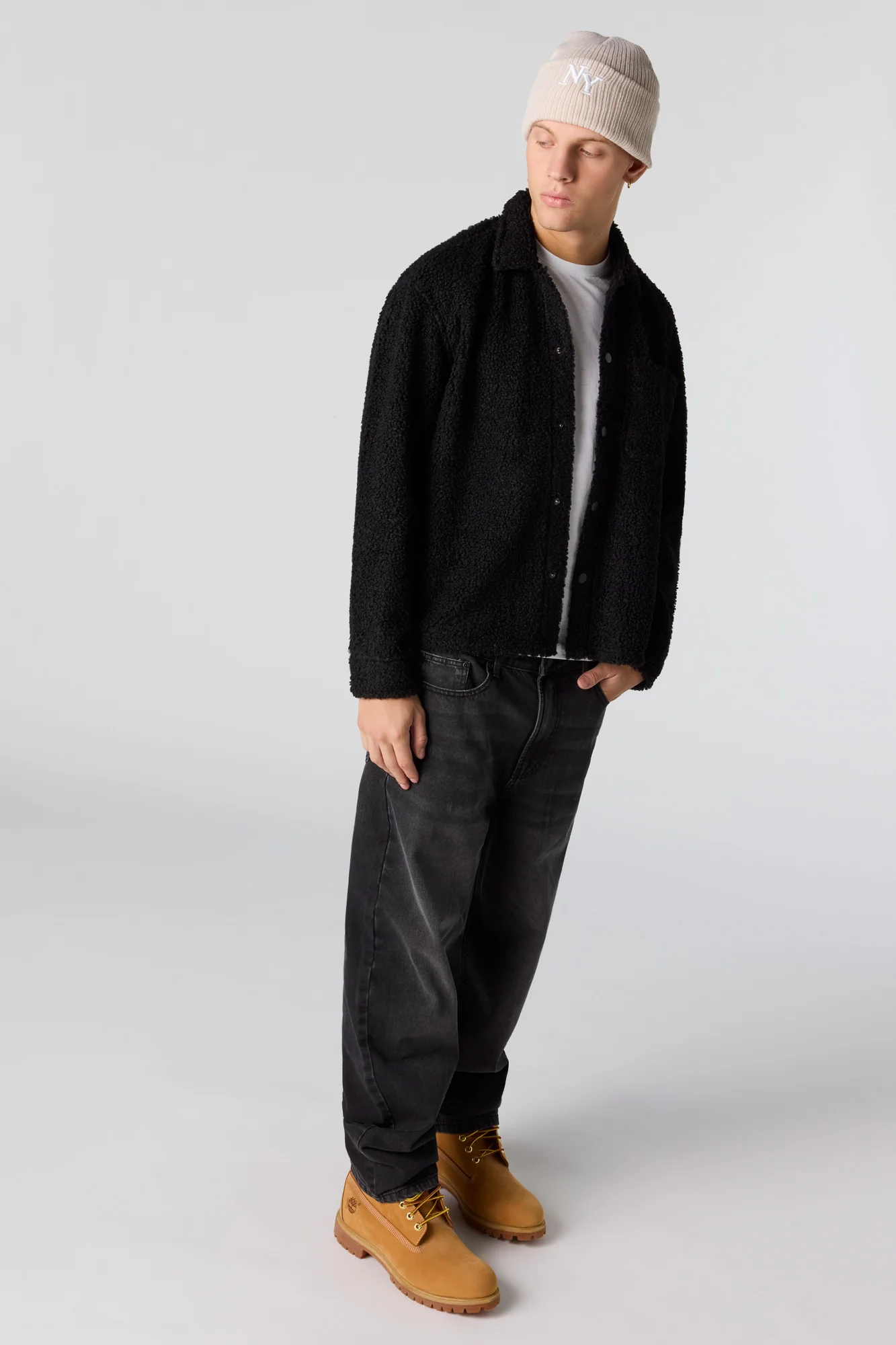 Sherpa Button-Up Jacket - Image 12