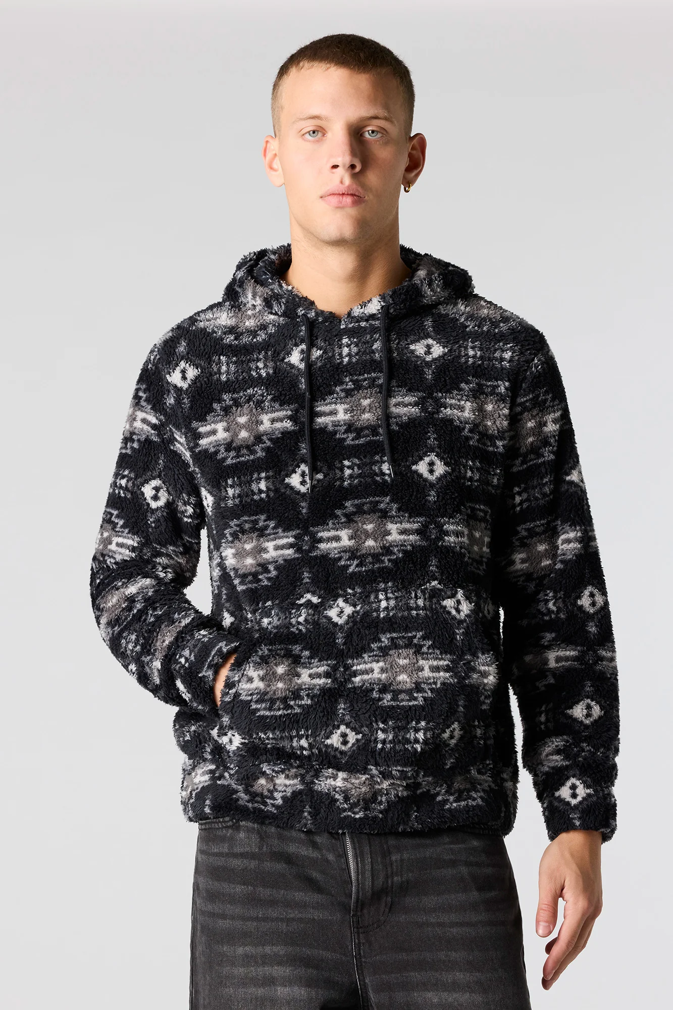 Sherpa Printed Hoodie - Image 16