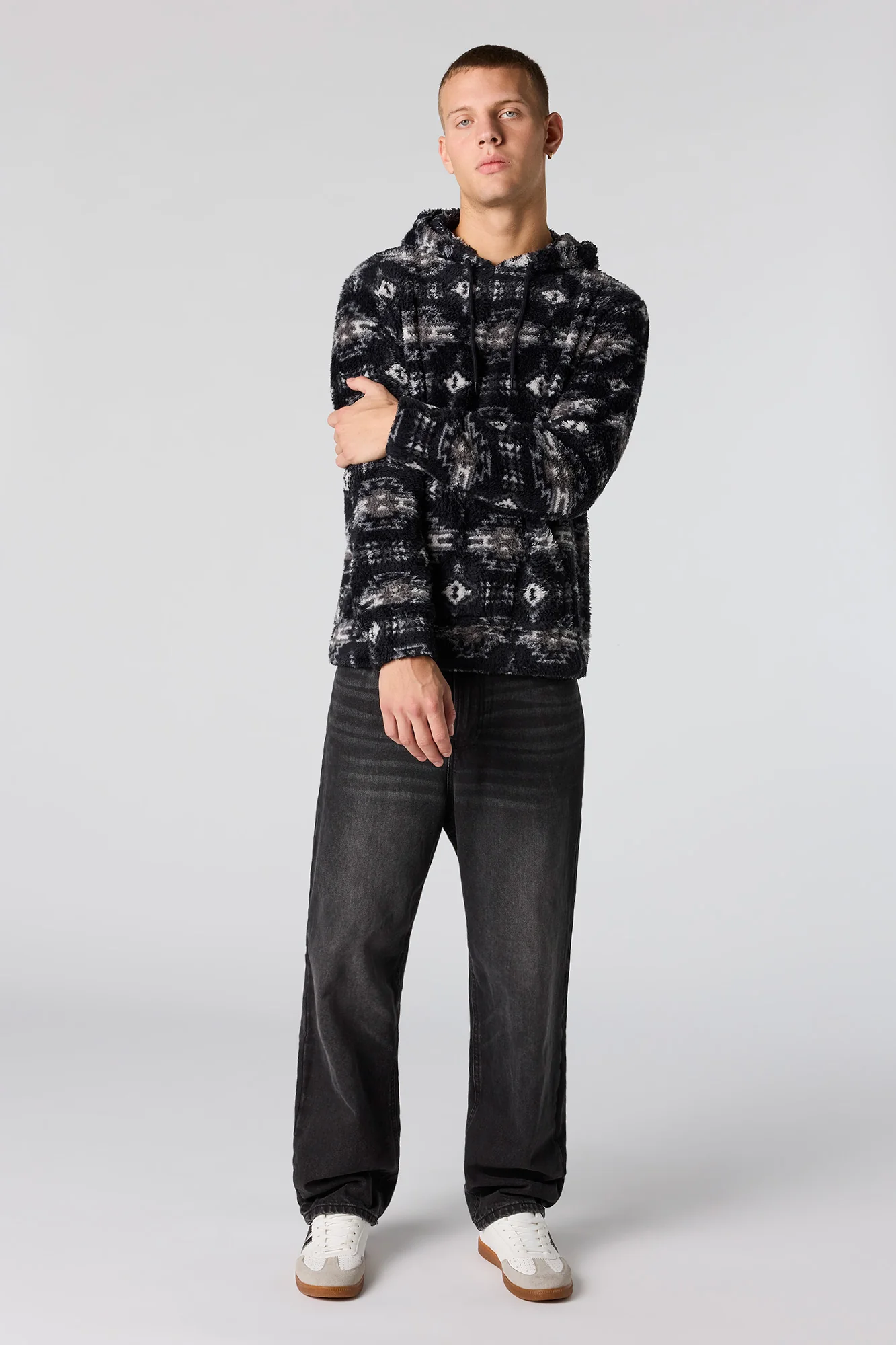 Sherpa Printed Hoodie - Image 18