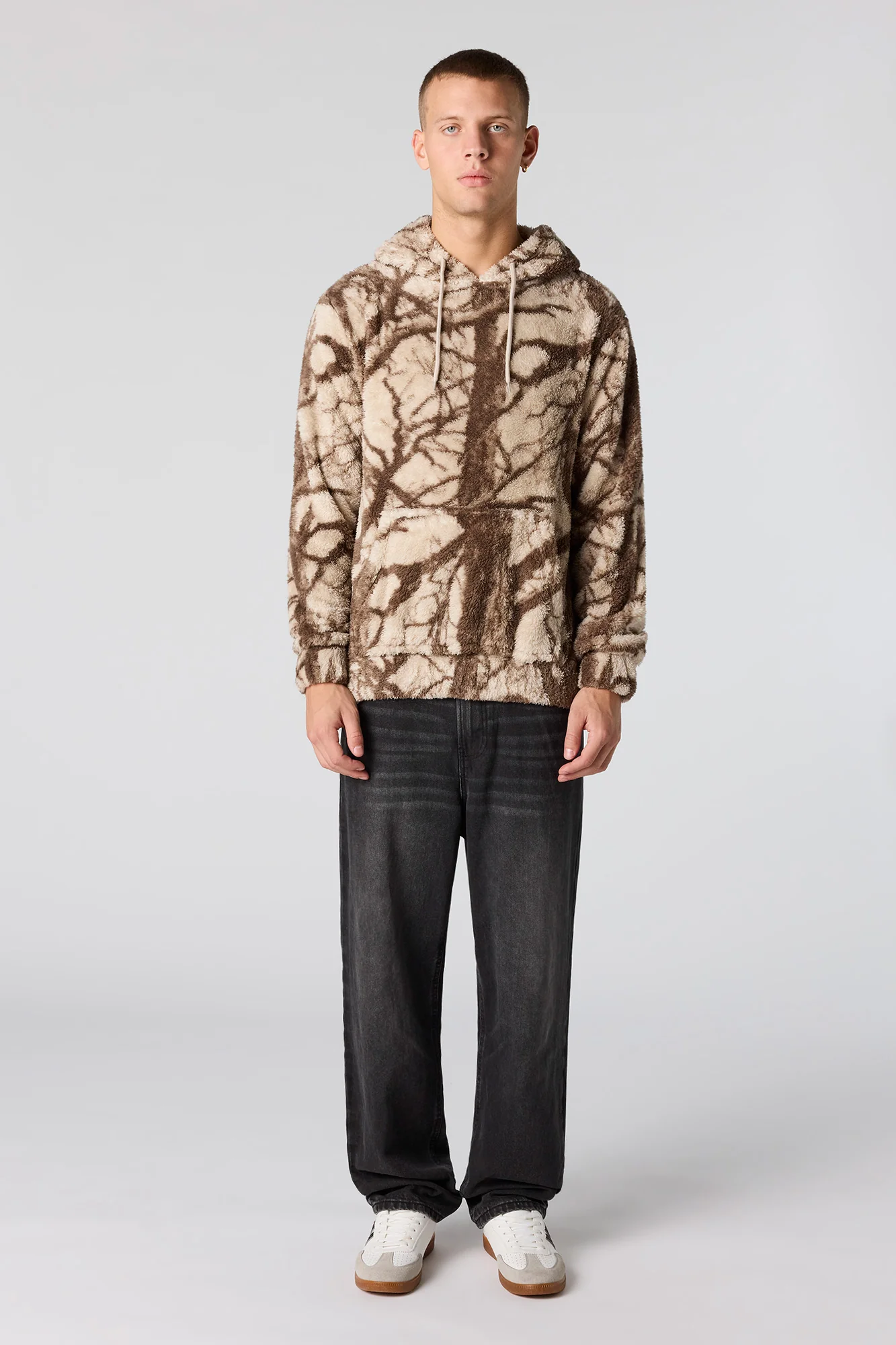 Sherpa Printed Hoodie - Image 3