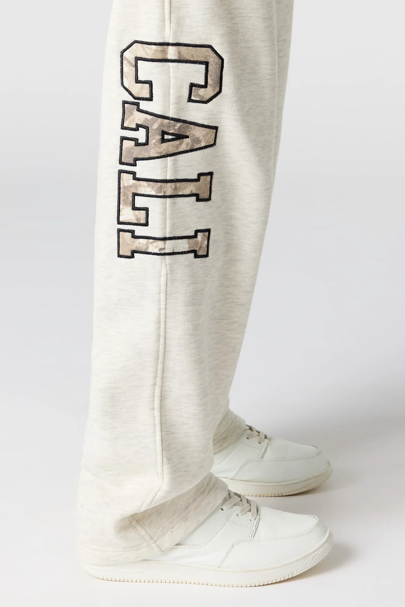 Cali Chenille Embroidered Fleece Sweatpant - Image 3