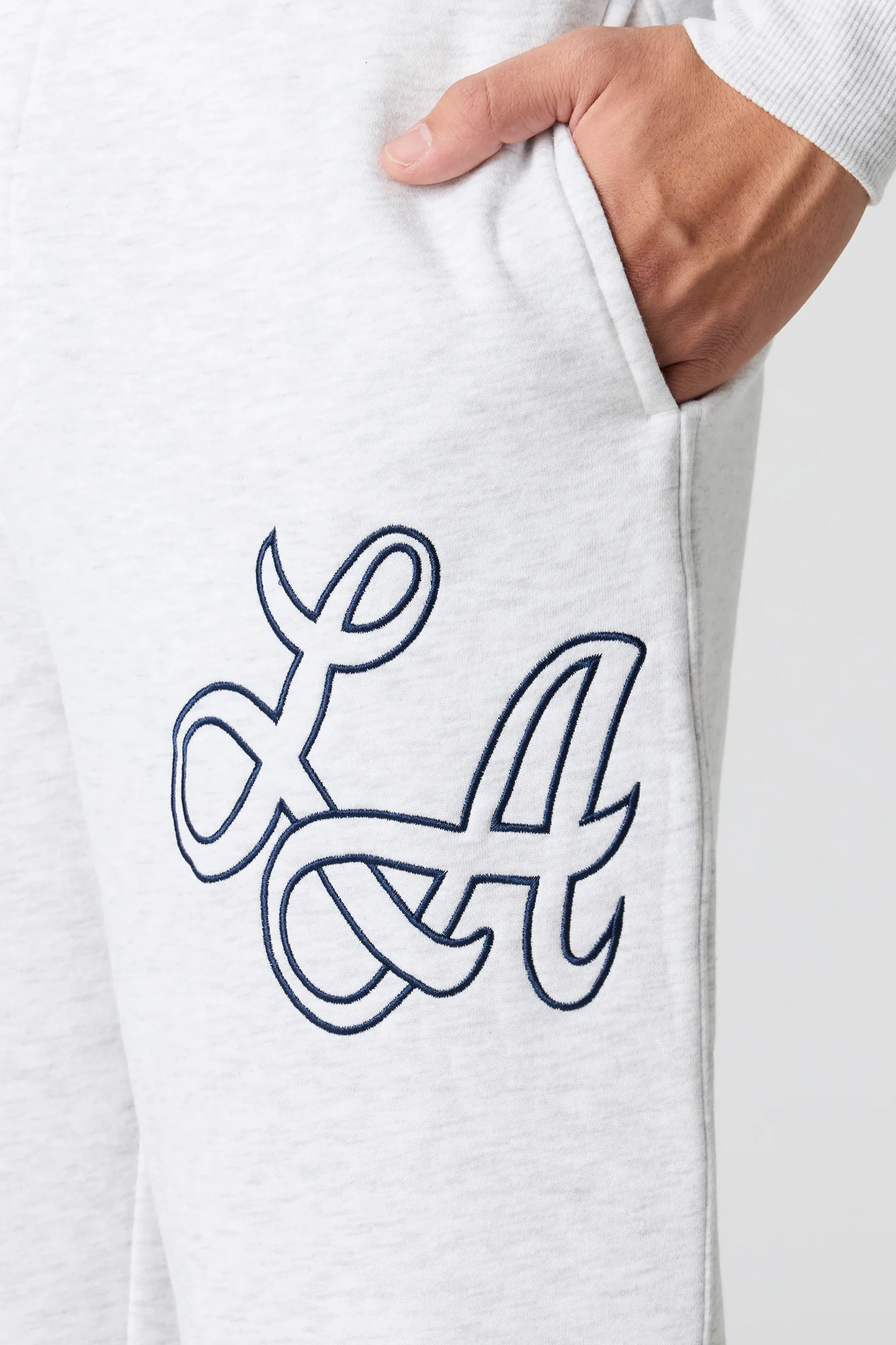 LA Embroidered Fleece Sweatpant - Image 3
