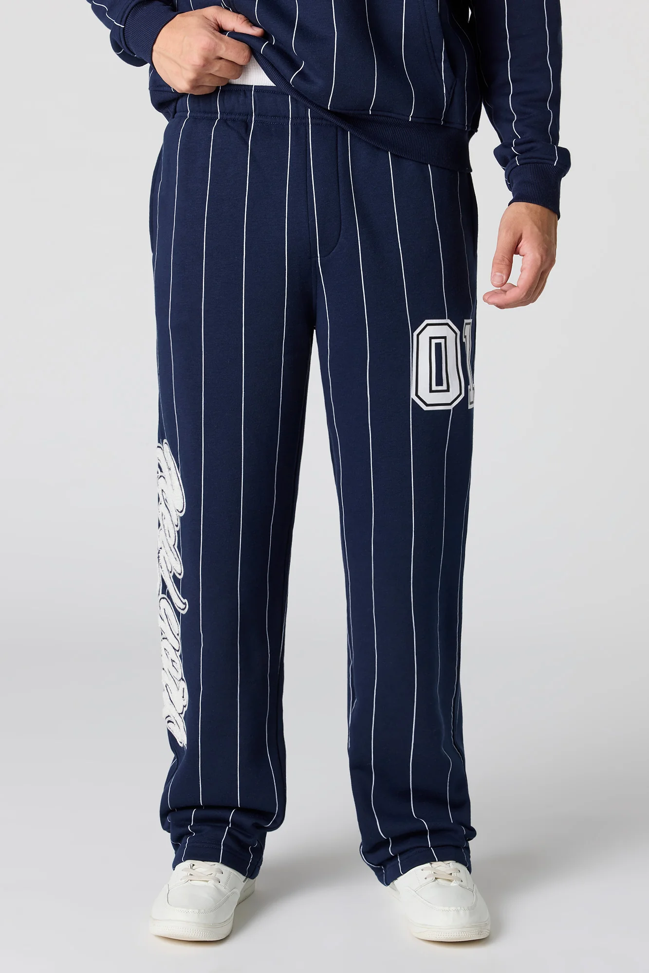 NY Twill Embroidered Fleece Sweatpant
