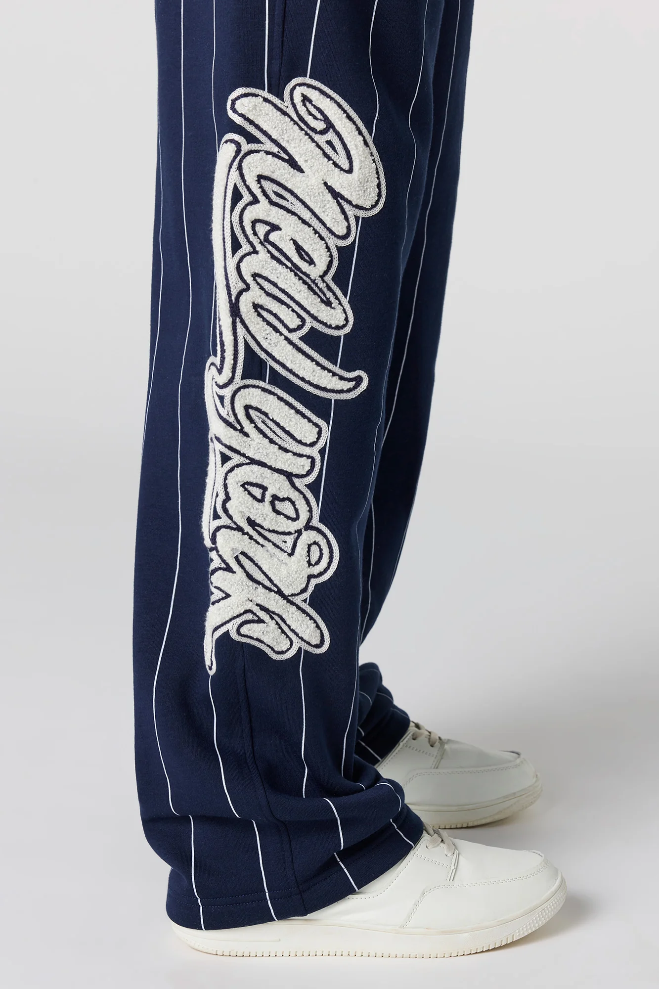 NY Twill Embroidered Fleece Sweatpant - Image 4
