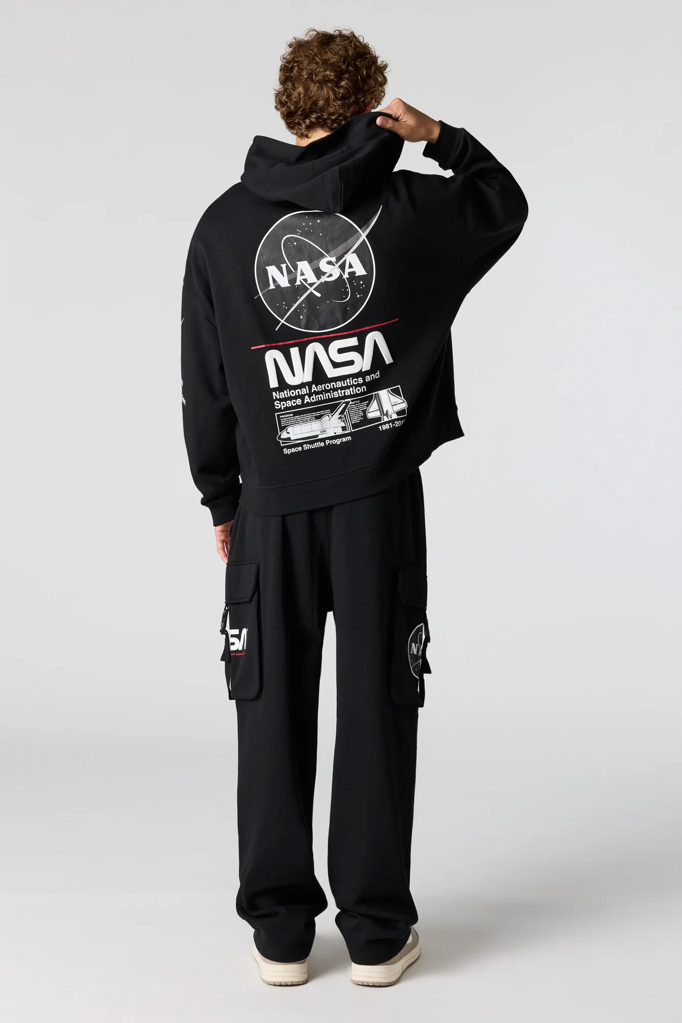 NASA Graphic Fleece Cargo Sweatpant - Image 9