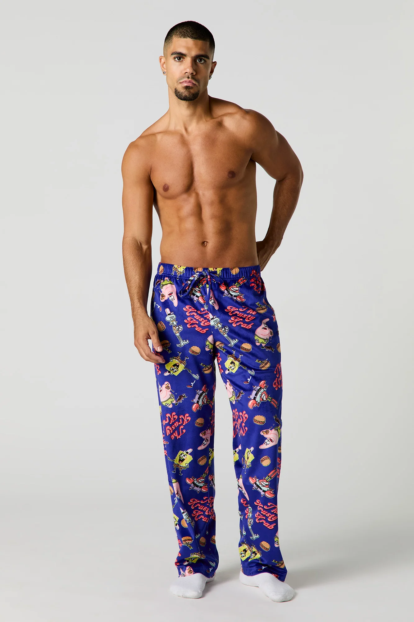 Cartoon Print Pajama Pant - Image 8