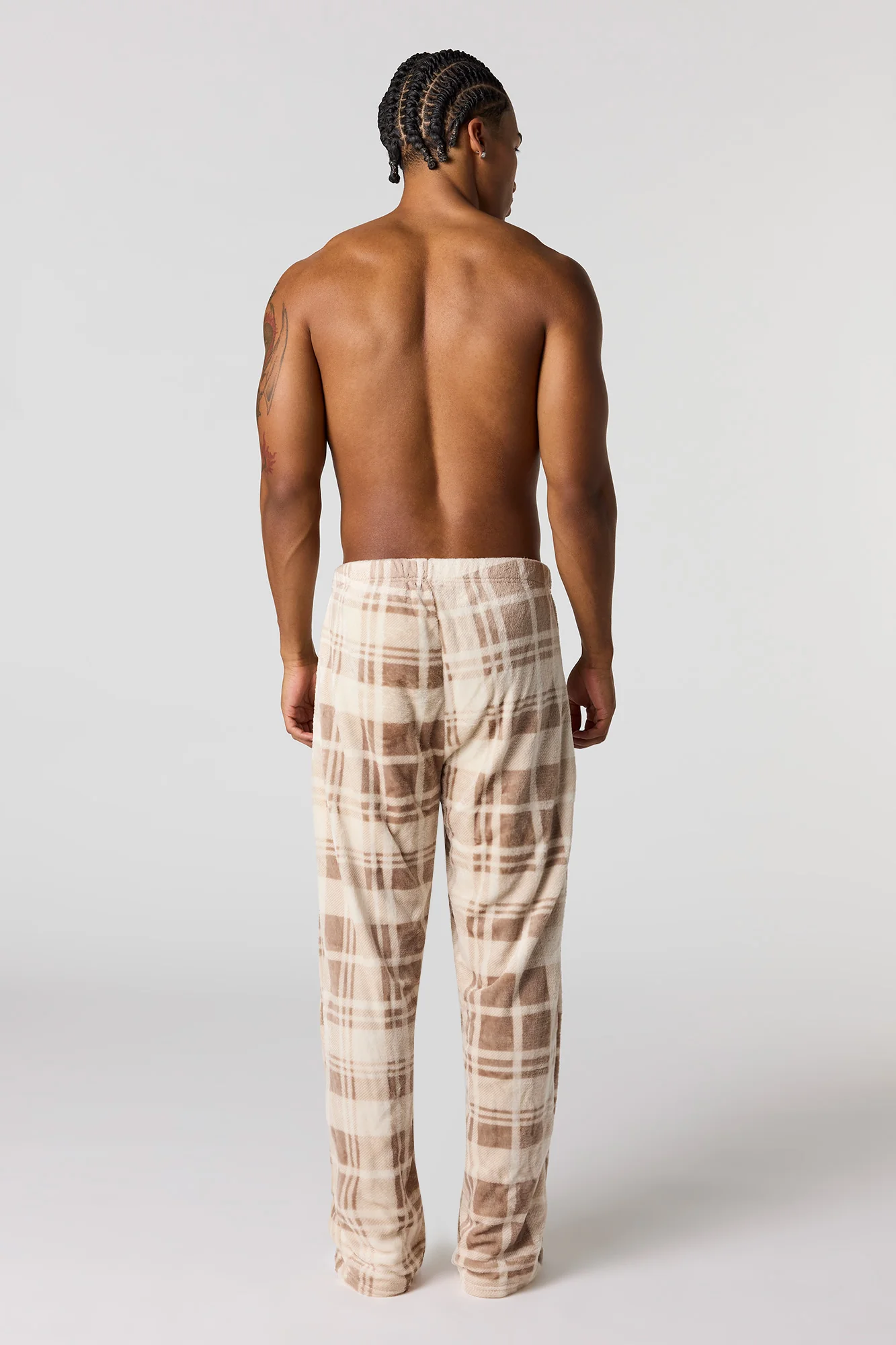 Printed Plush Pajama Pant - Image 12