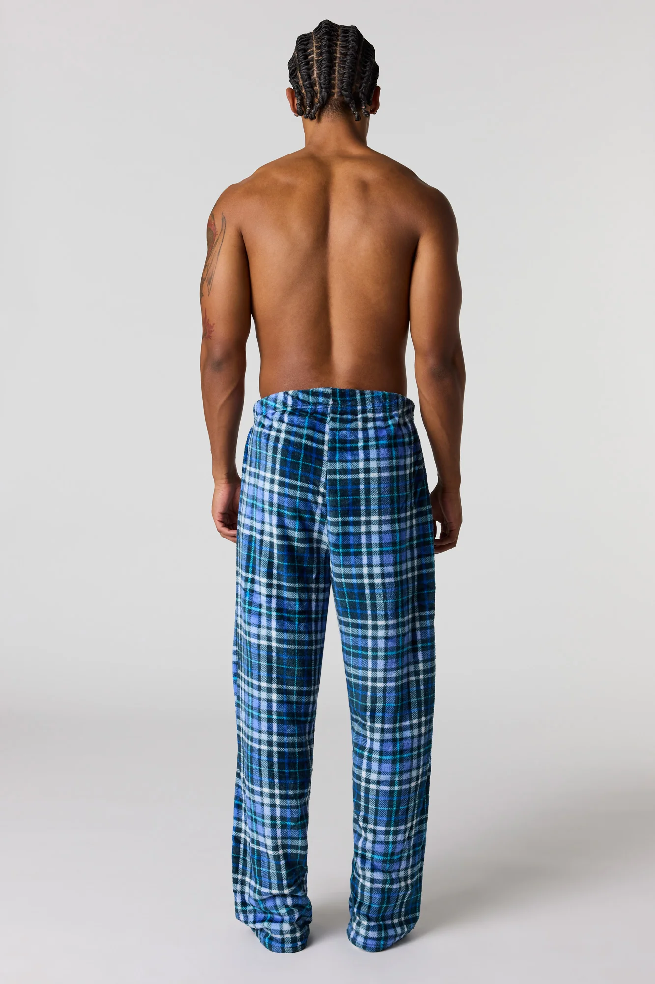 Printed Plush Pajama Pant - Image 18
