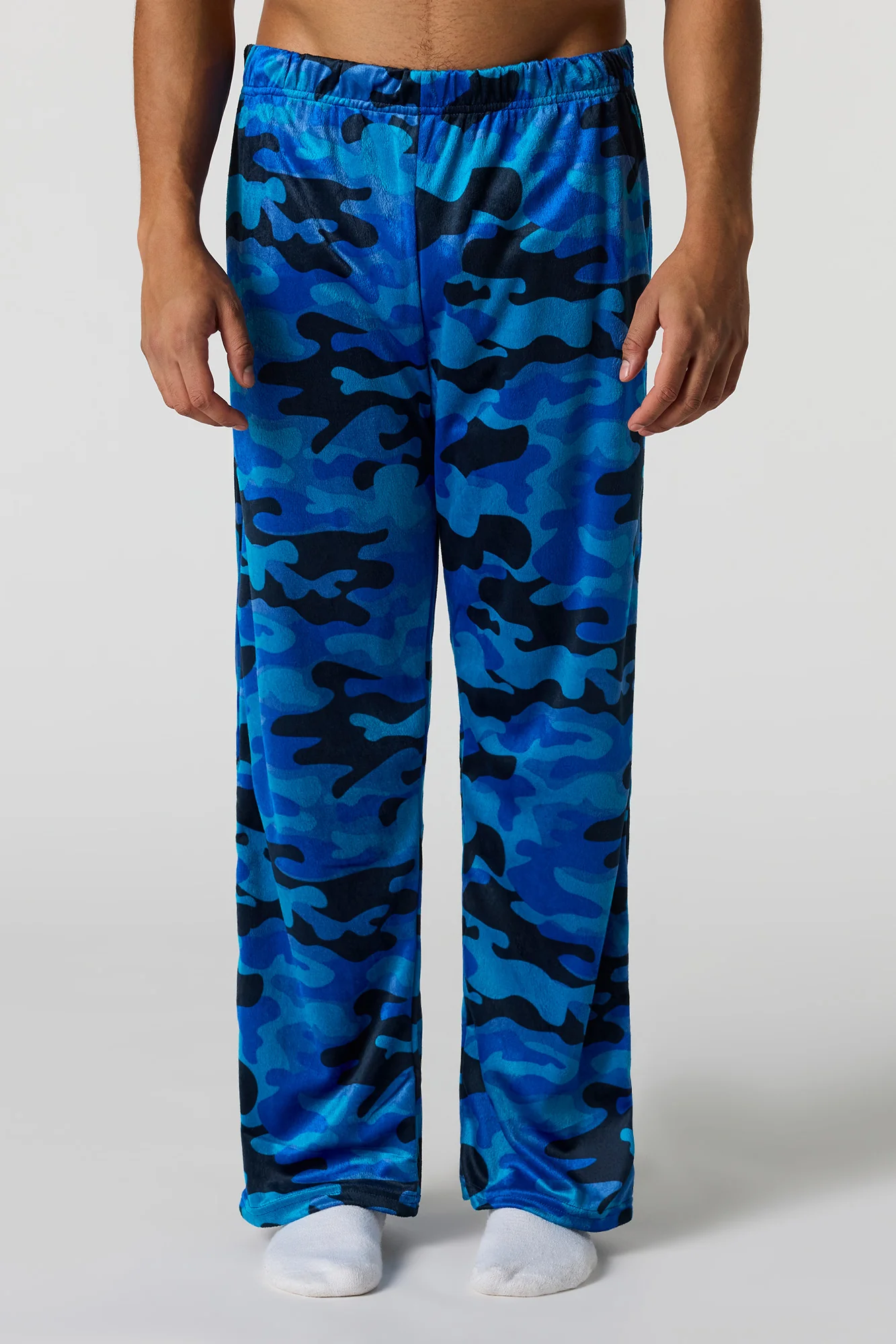 Printed Plush Pajama Pant - Image 13