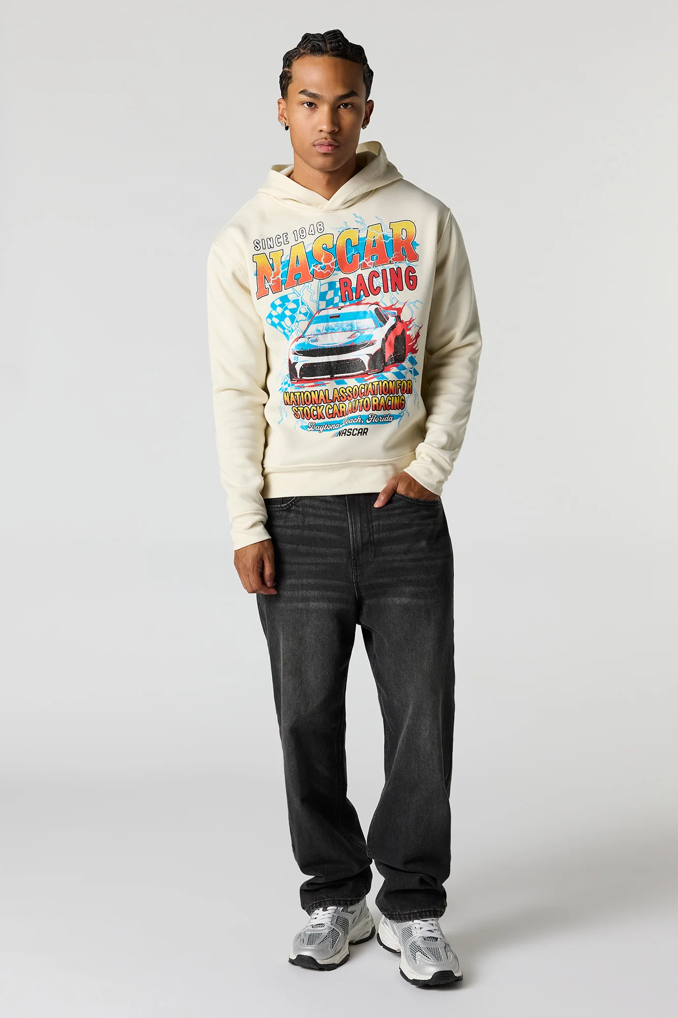 NASCAR HD Print Fleece Hoodie - Image 6