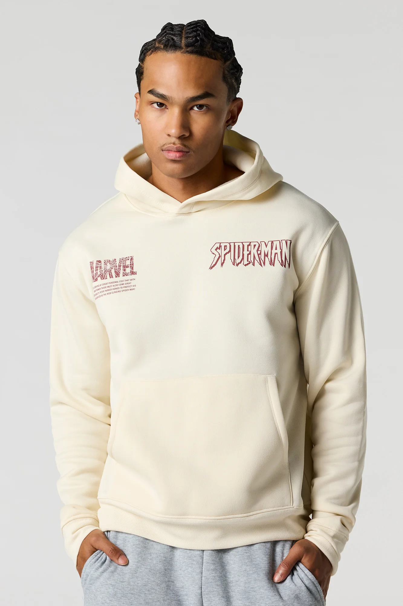 Spider-Man Graphic Fleece Hoodie - Image 2