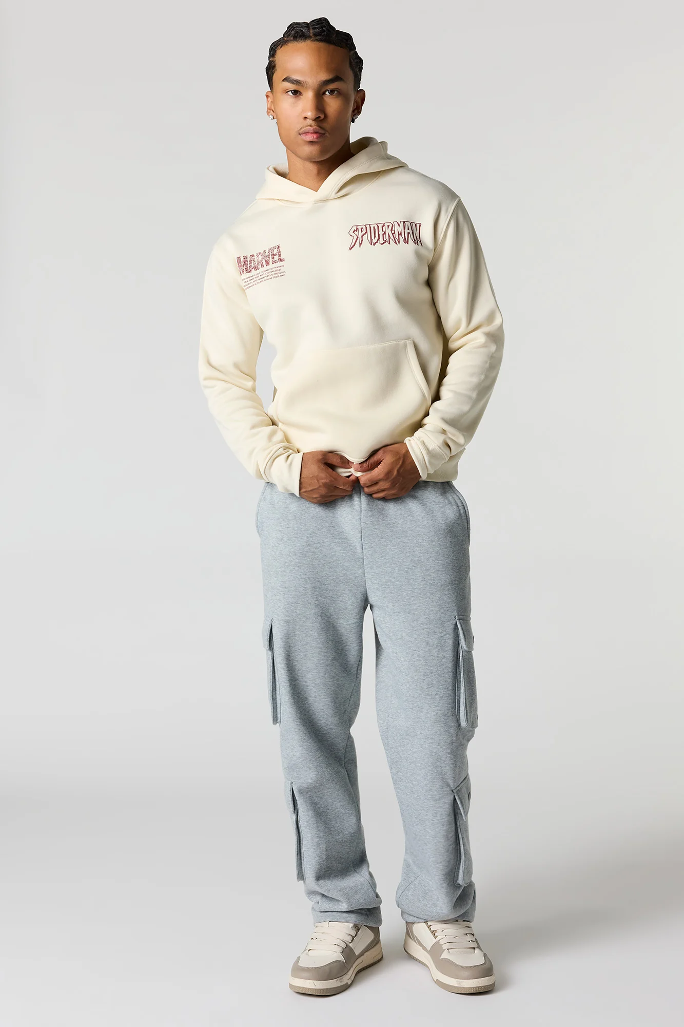 Spider-Man Graphic Fleece Hoodie - Image 3