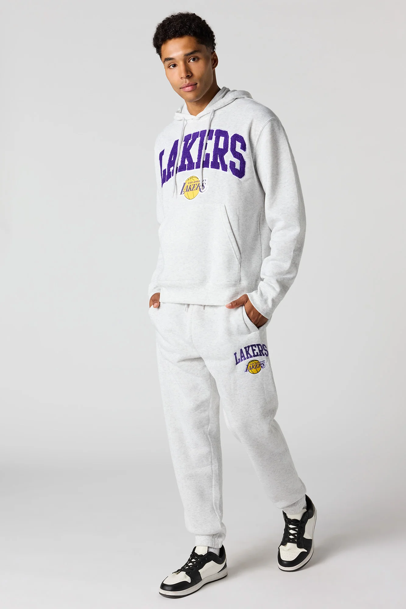 LA Lakers Embroidered Jogger - Image 2