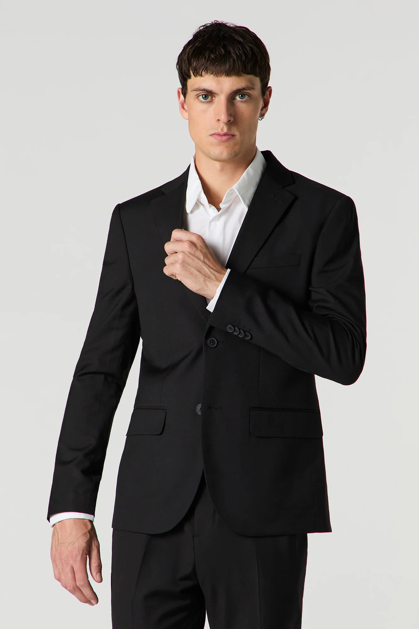 Skinny Fit Suit Jacket - Image 4