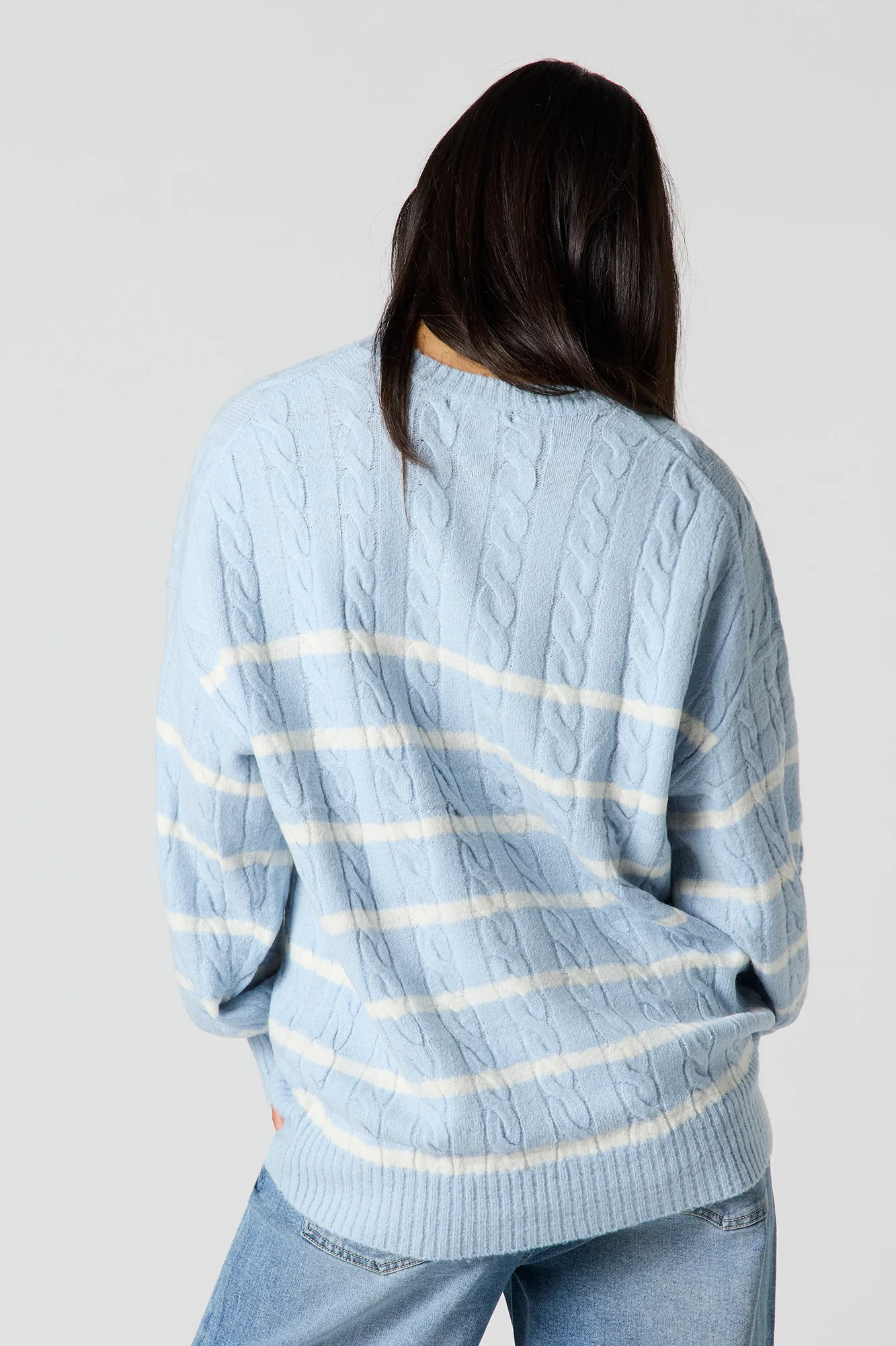 Mossy Cable Knit Sweater - Image 9