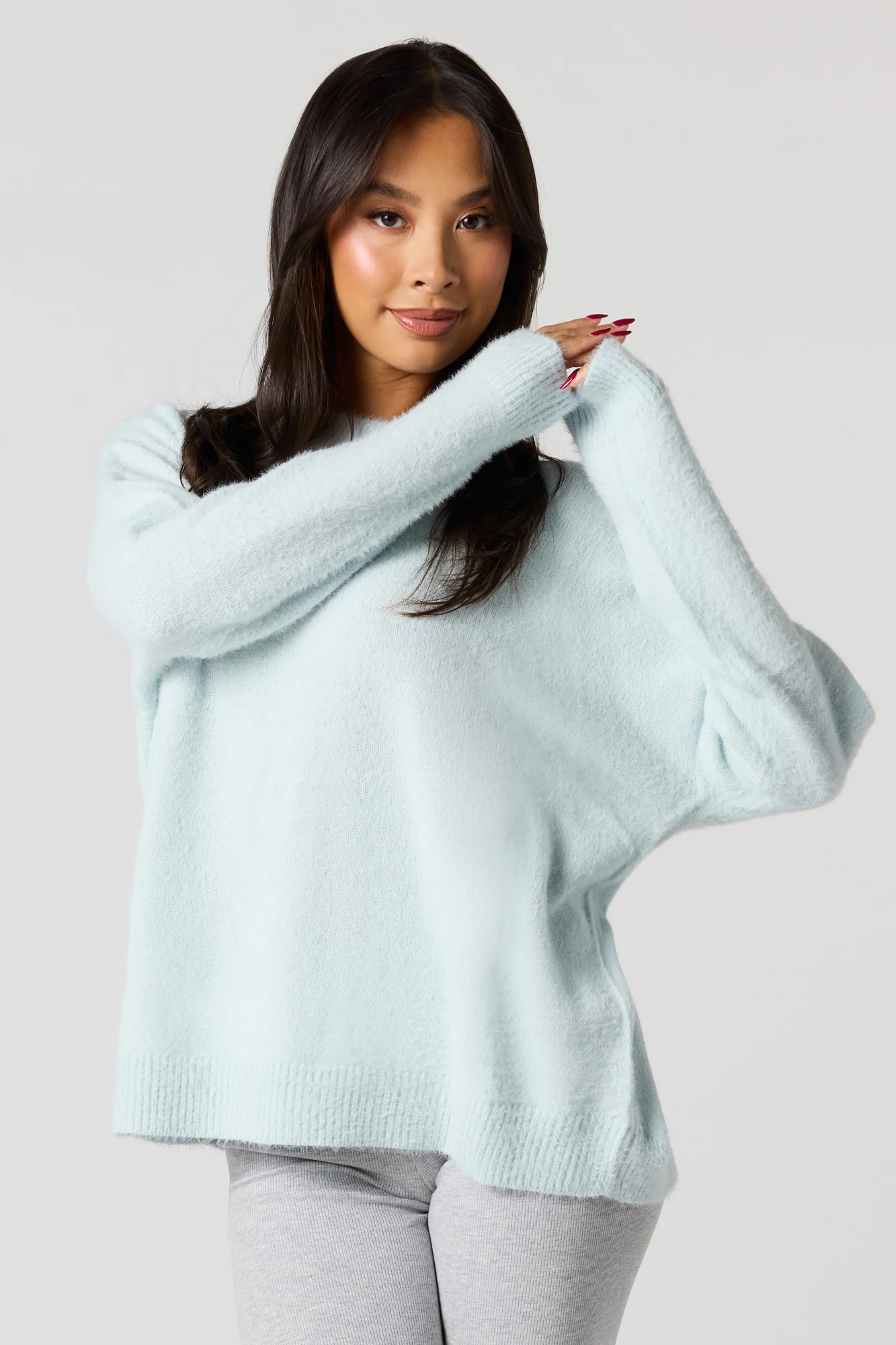 Fuzzy Knit Sweater