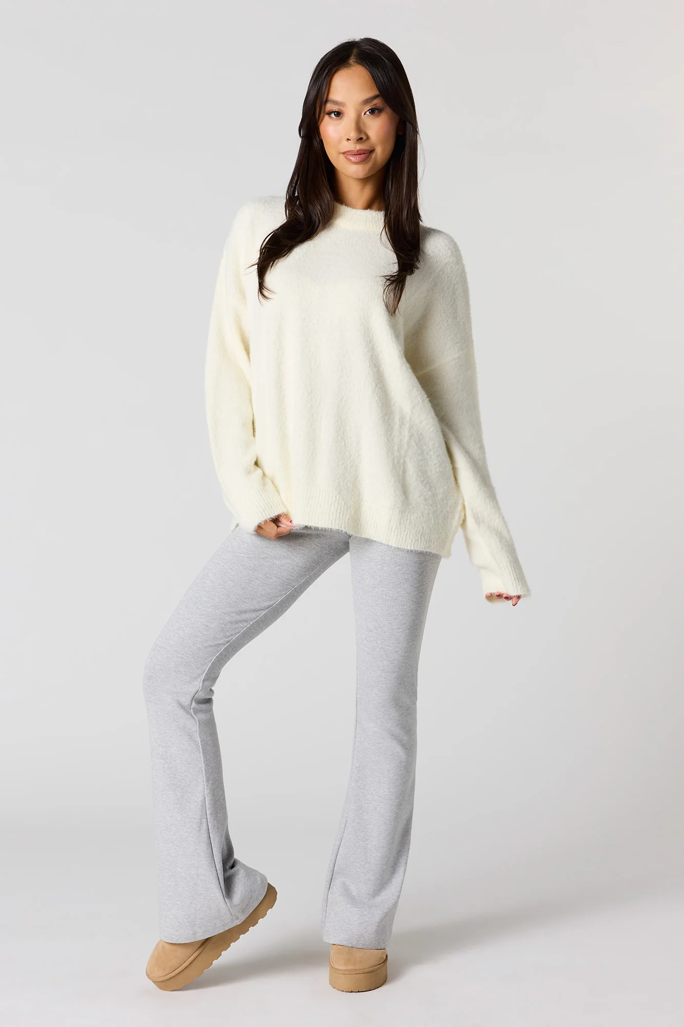 Fuzzy Knit Sweater - Image 12