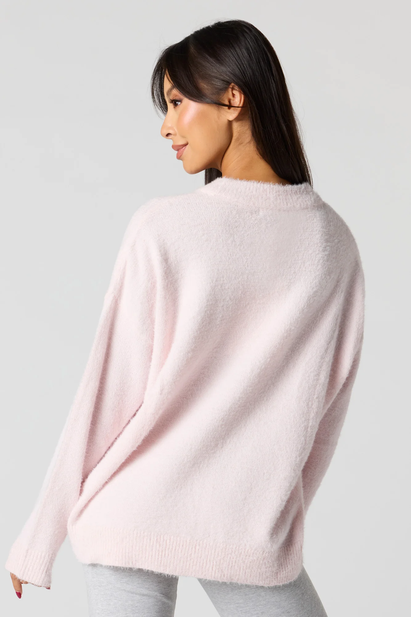 Fuzzy Knit Sweater - Image 14