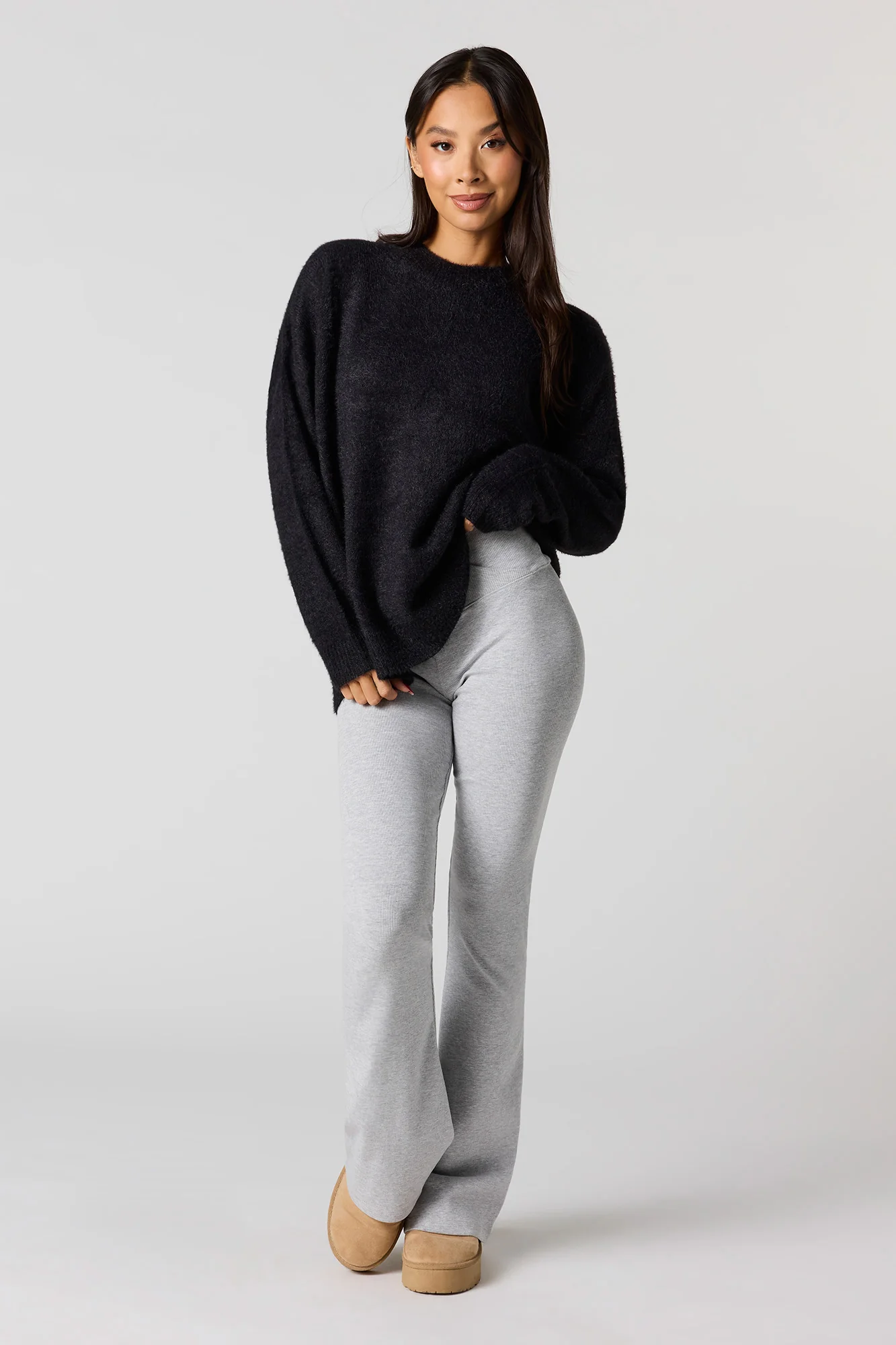 Fuzzy Knit Sweater - Image 9