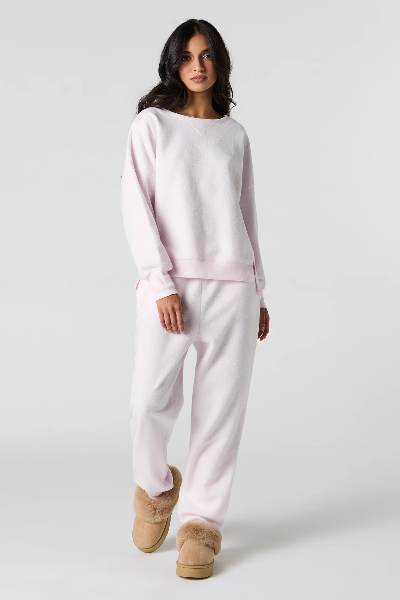 Sherpa Crew Neck Sweatshirt - Image 3