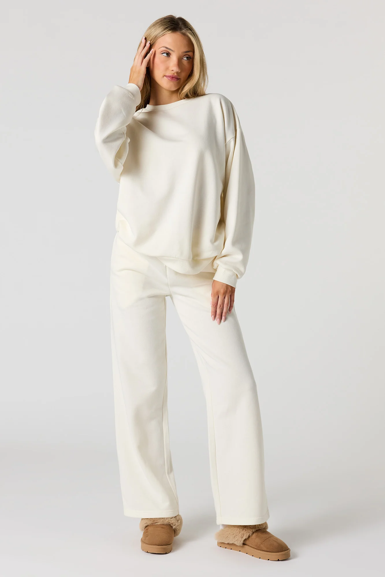 Fleece Straight Leg Jogger - Image 10