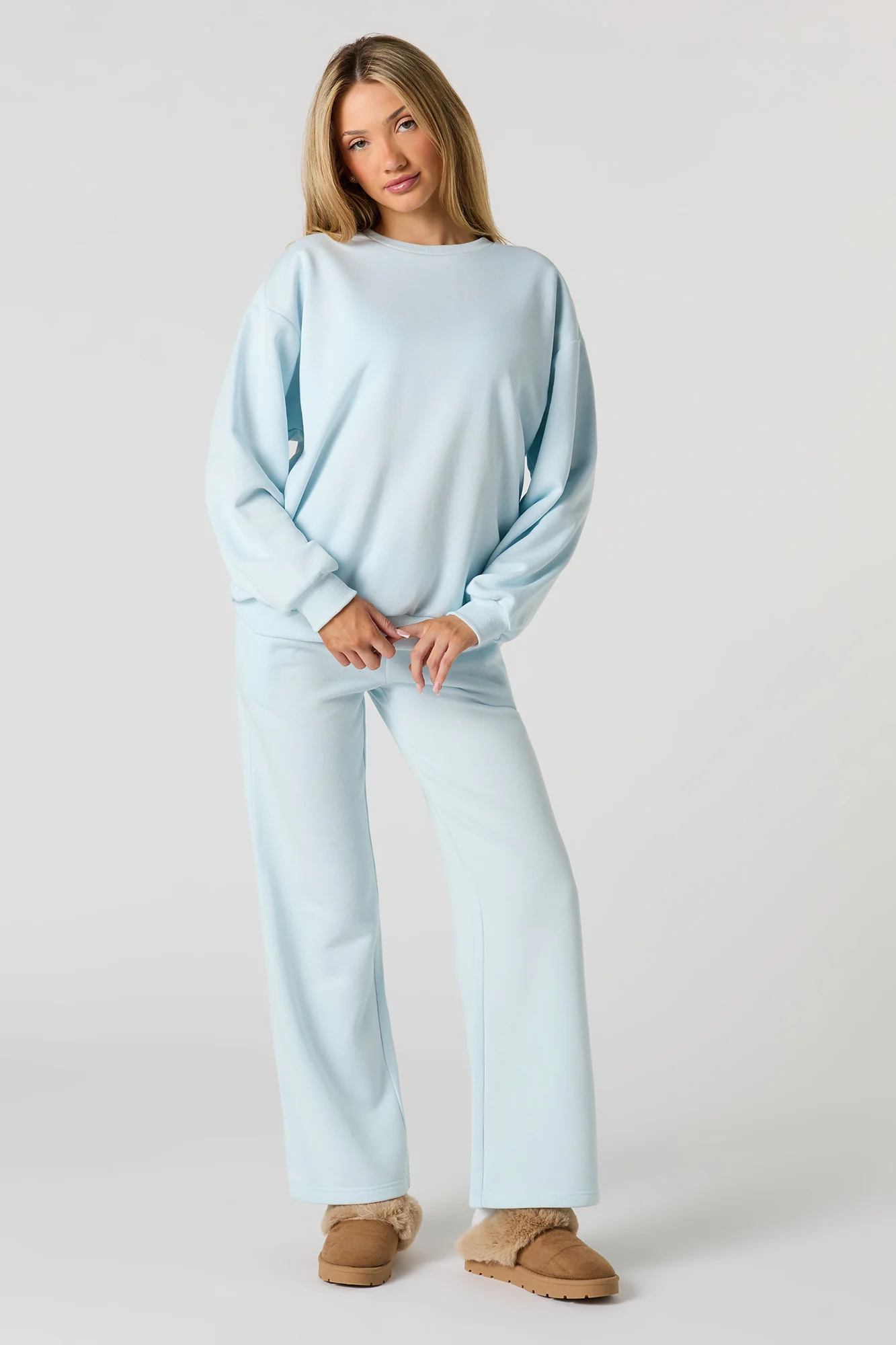 Fleece Straight Leg Jogger - Image 13