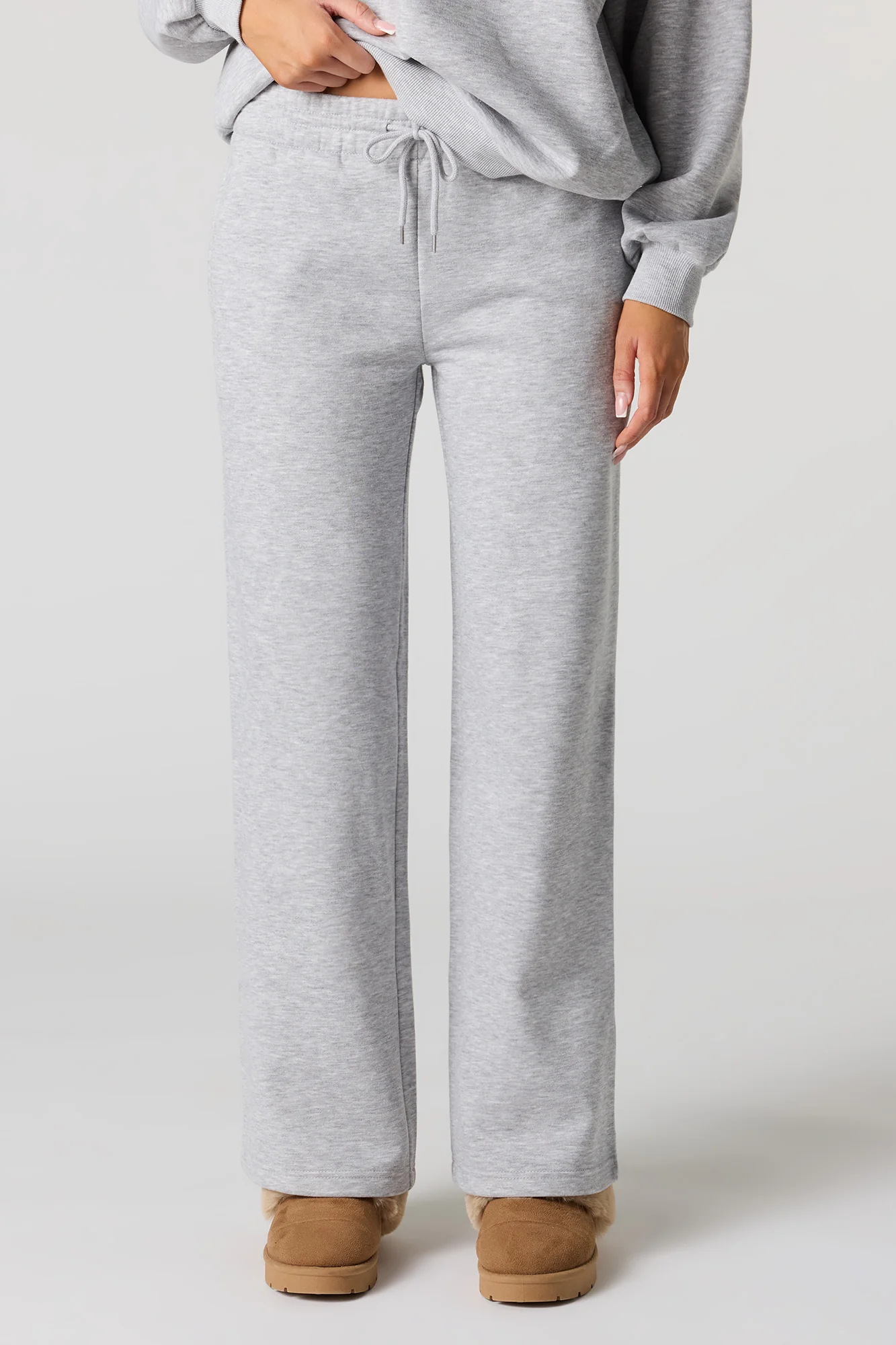 Fleece Straight Leg Jogger - Image 2