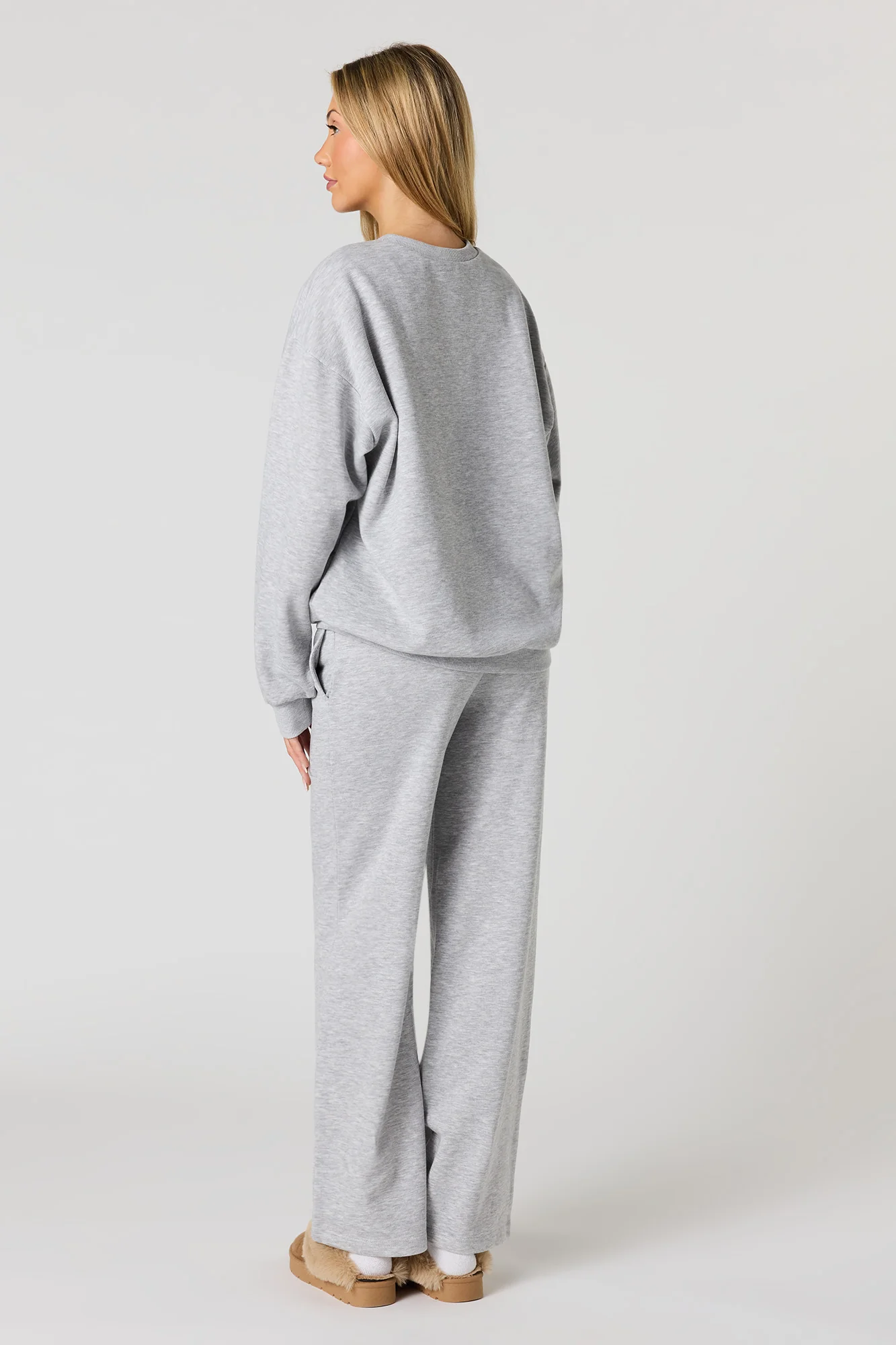 Fleece Straight Leg Jogger - Image 3