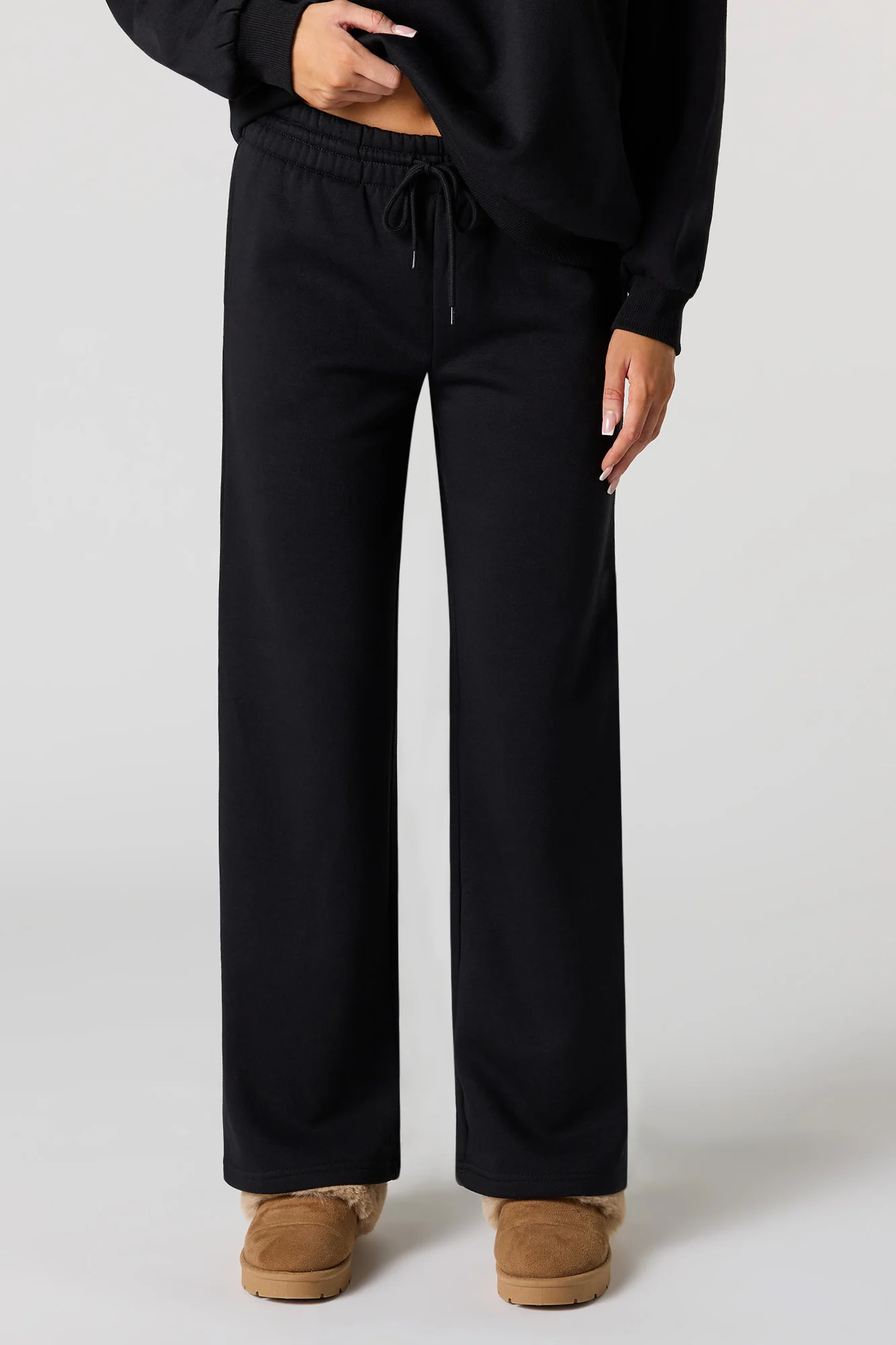 Fleece Straight Leg Jogger - Image 5