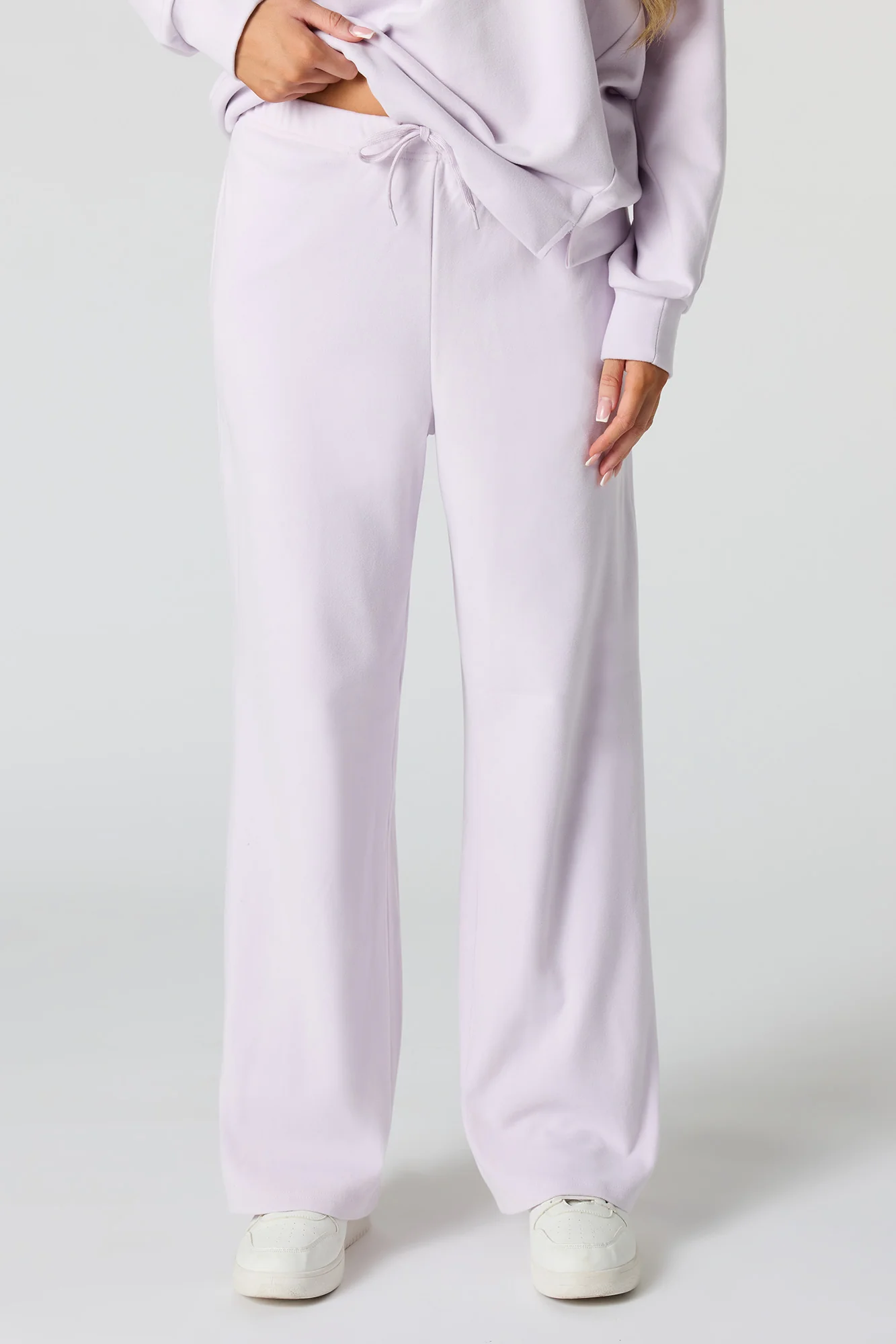 Wide Leg Fleece Sweatpant - Image 5