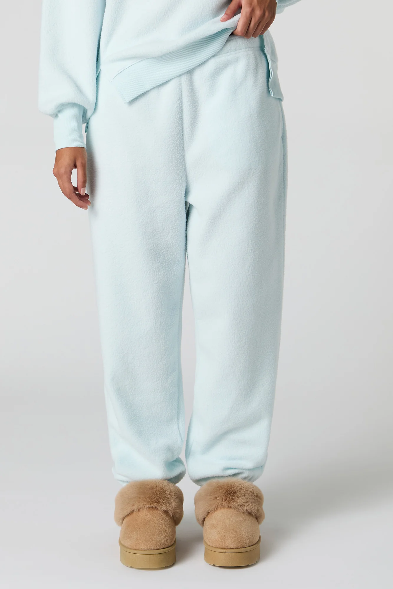Sherpa Drawstring Sweatpant - Image 11