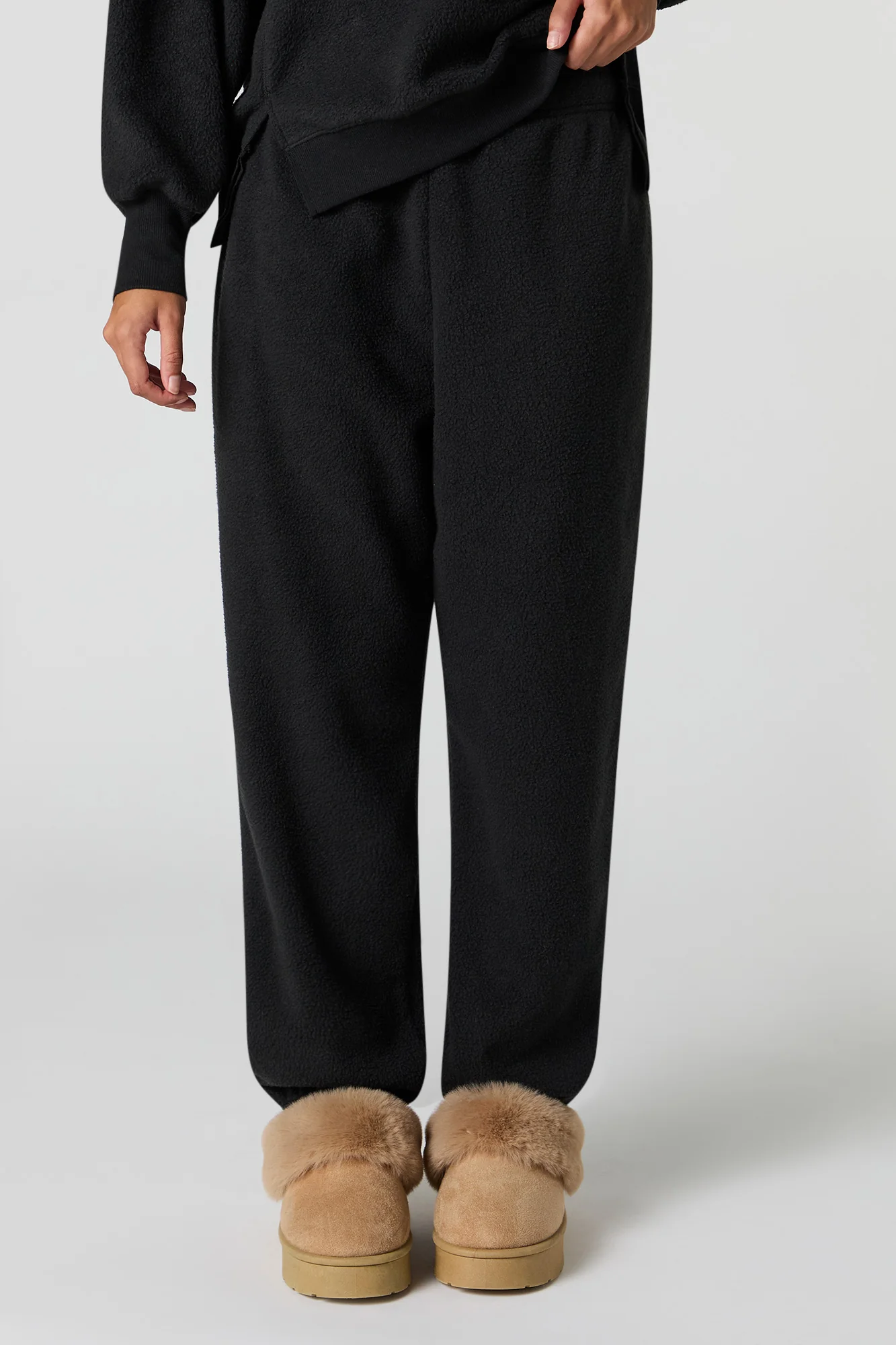 Sherpa Drawstring Sweatpant - Image 5