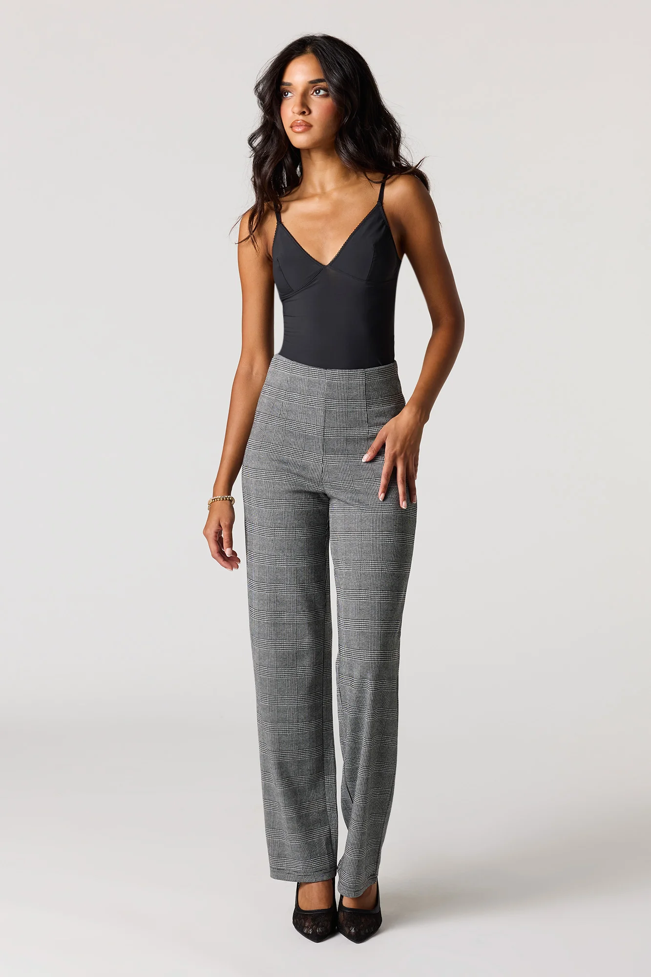 Straight Leg Knit Dress Pant - Image 10
